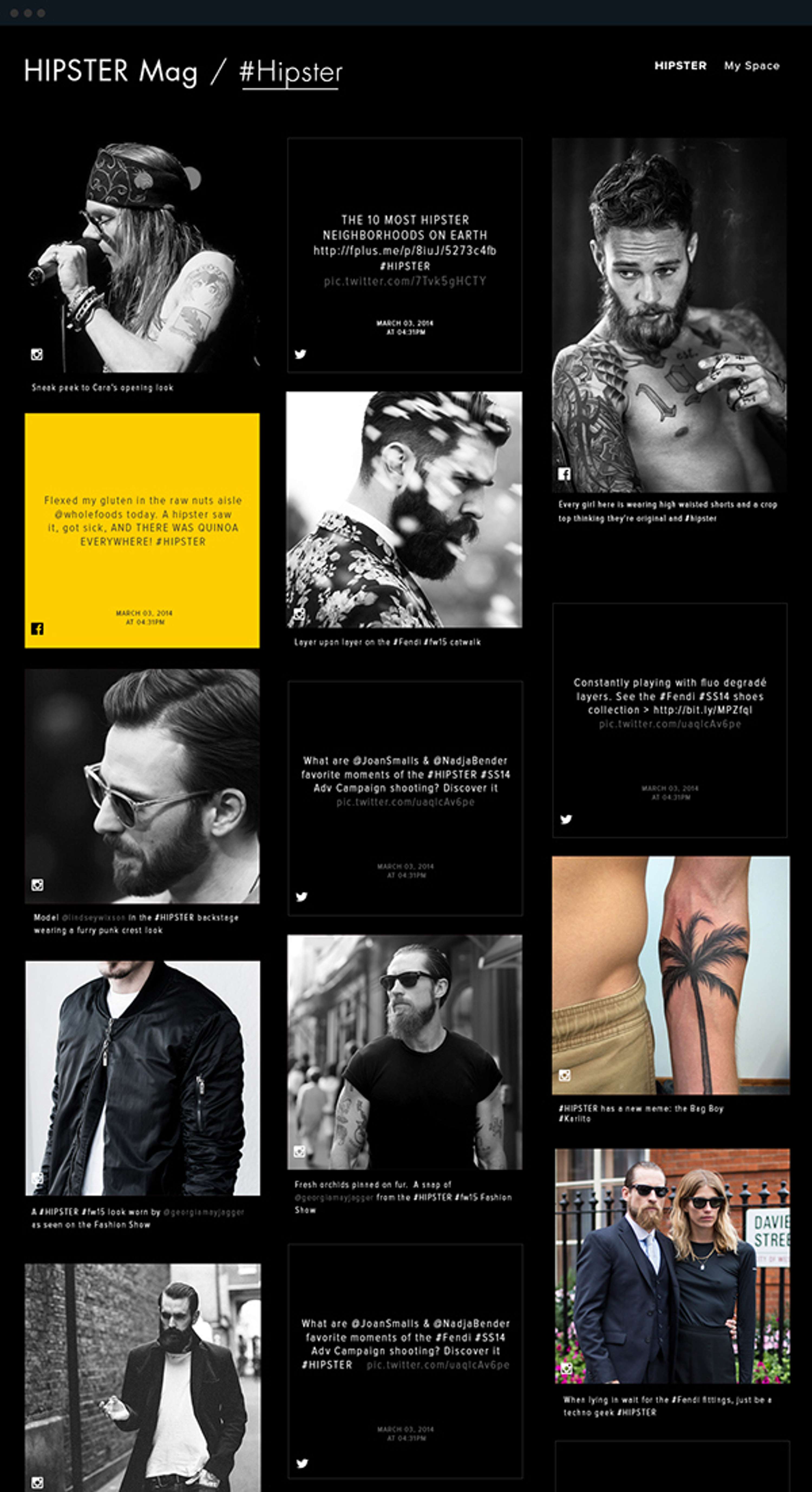 Hipster e-Commerce by Andrea Abascia