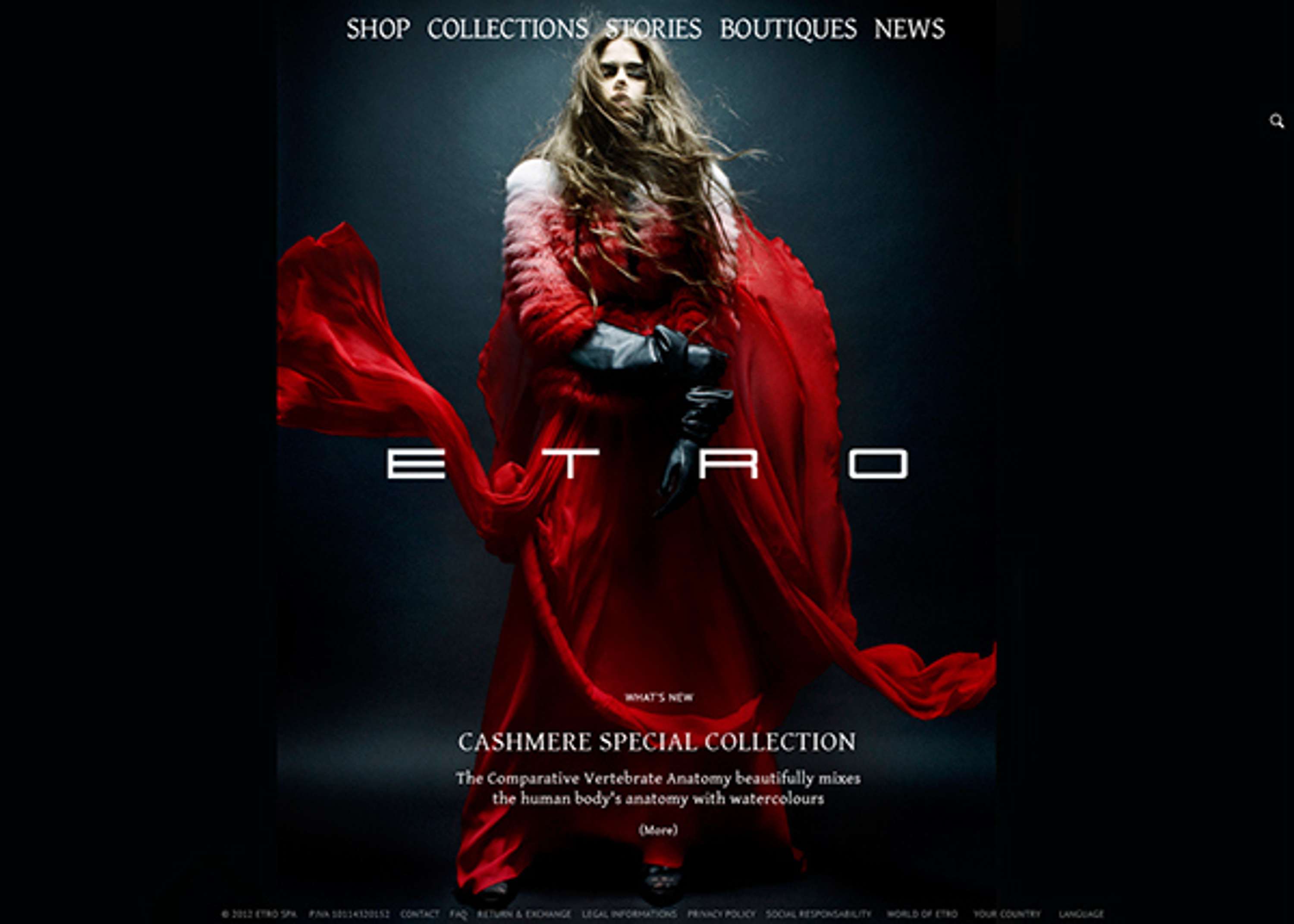 ETRO e-commerce by Andrea Abascia