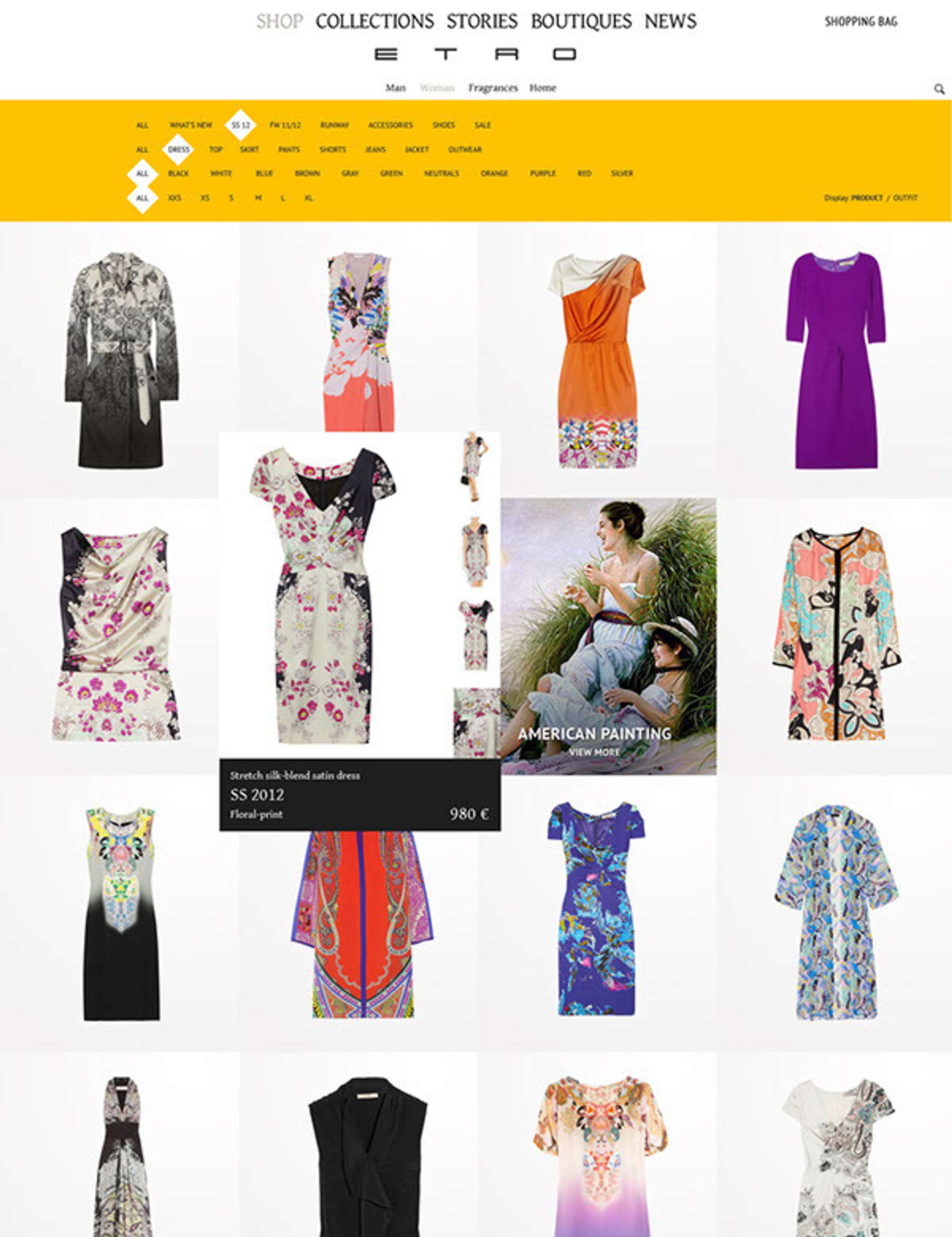 ETRO e-commerce by Andrea Abascia