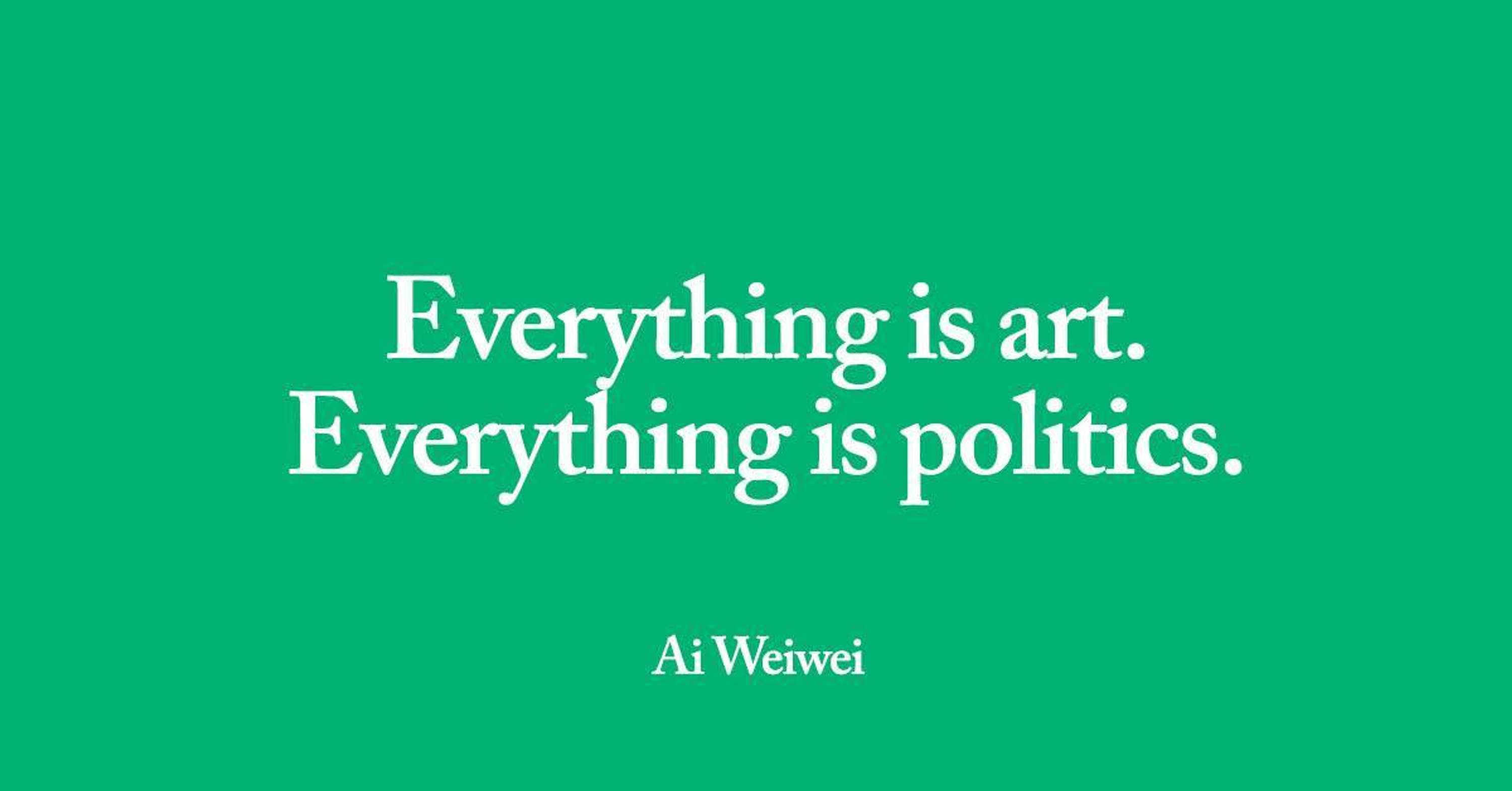 Ai Weiwei by Royal Academy