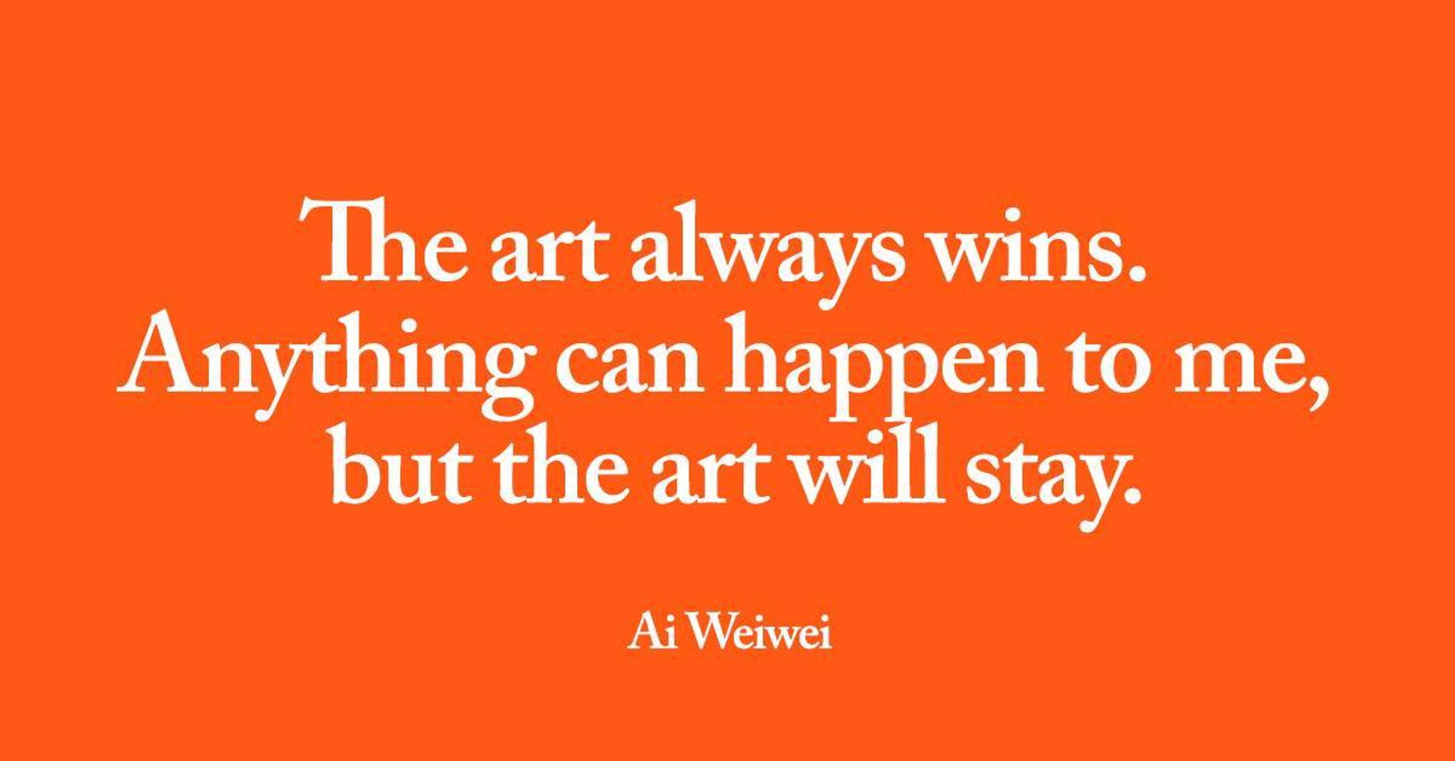 Ai Weiwei by Royal Academy