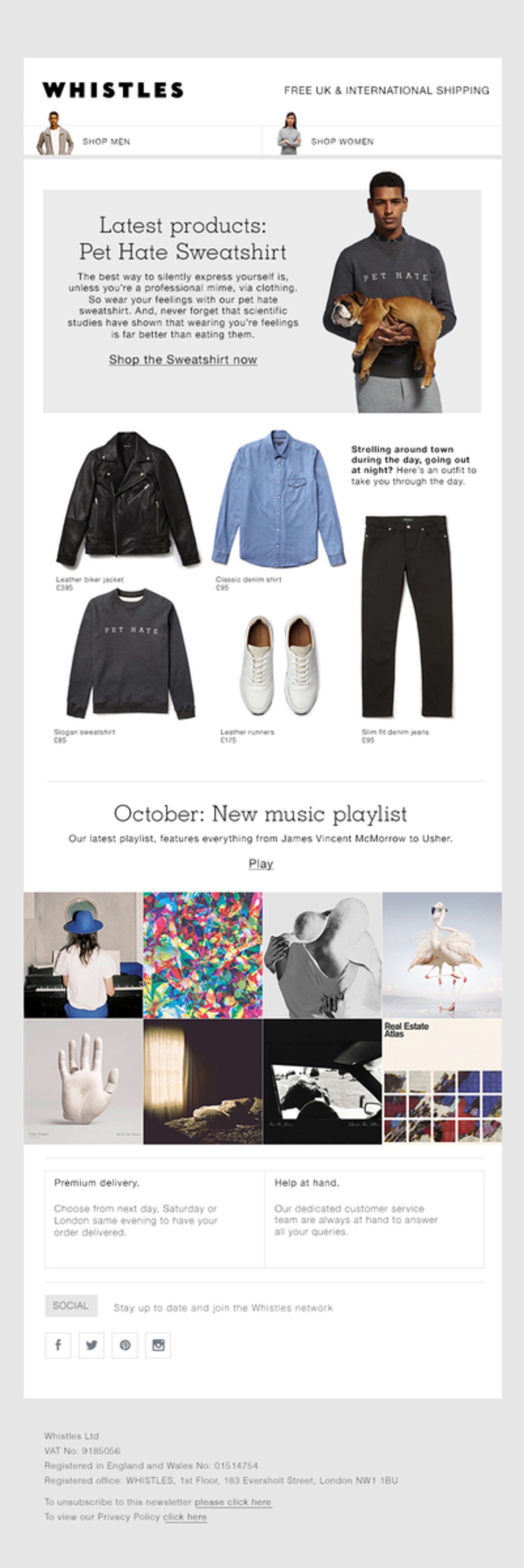 Whistles Features by Jason Dike