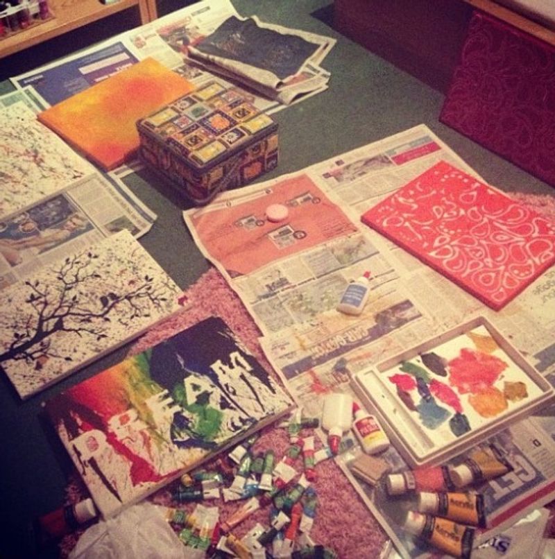 Canvases by Lydia Hill