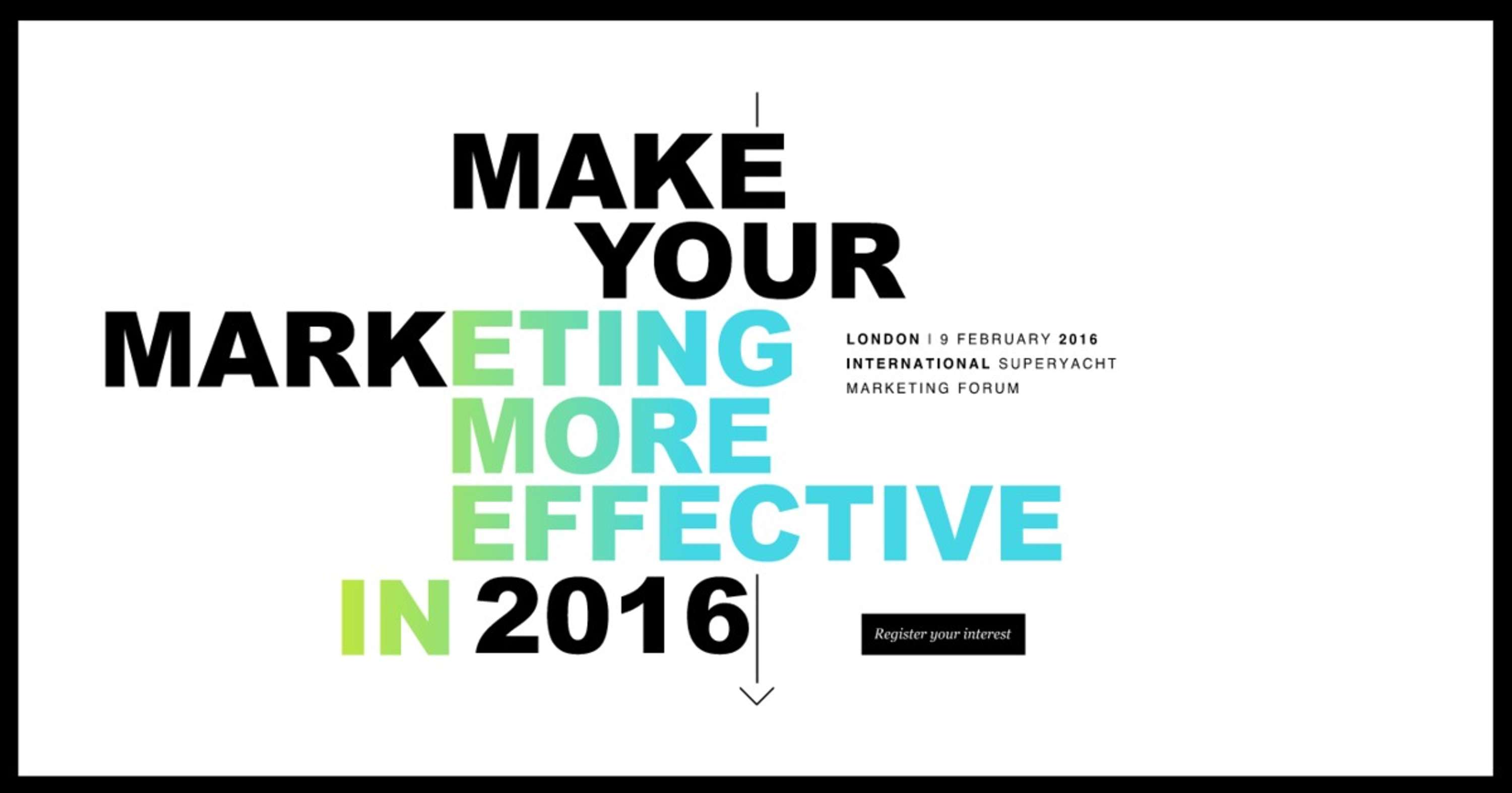 Make Your Mark 2016 by Clara Saladich