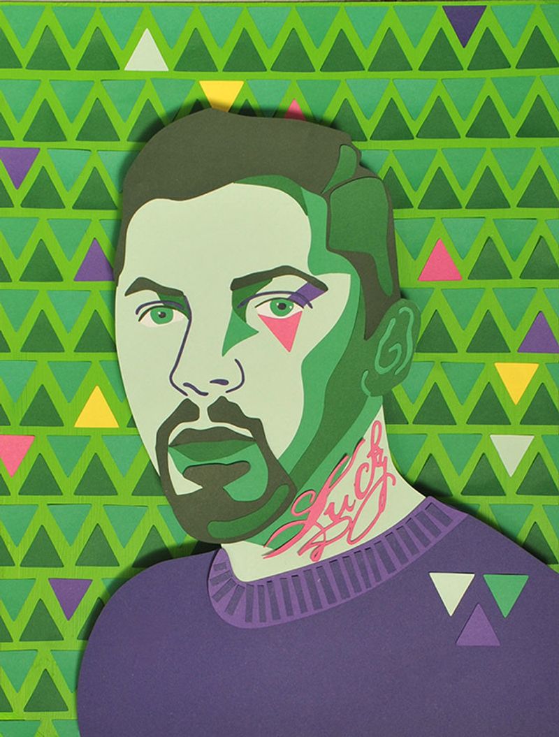 Professor Green Magazine cover by Silvina De Vita