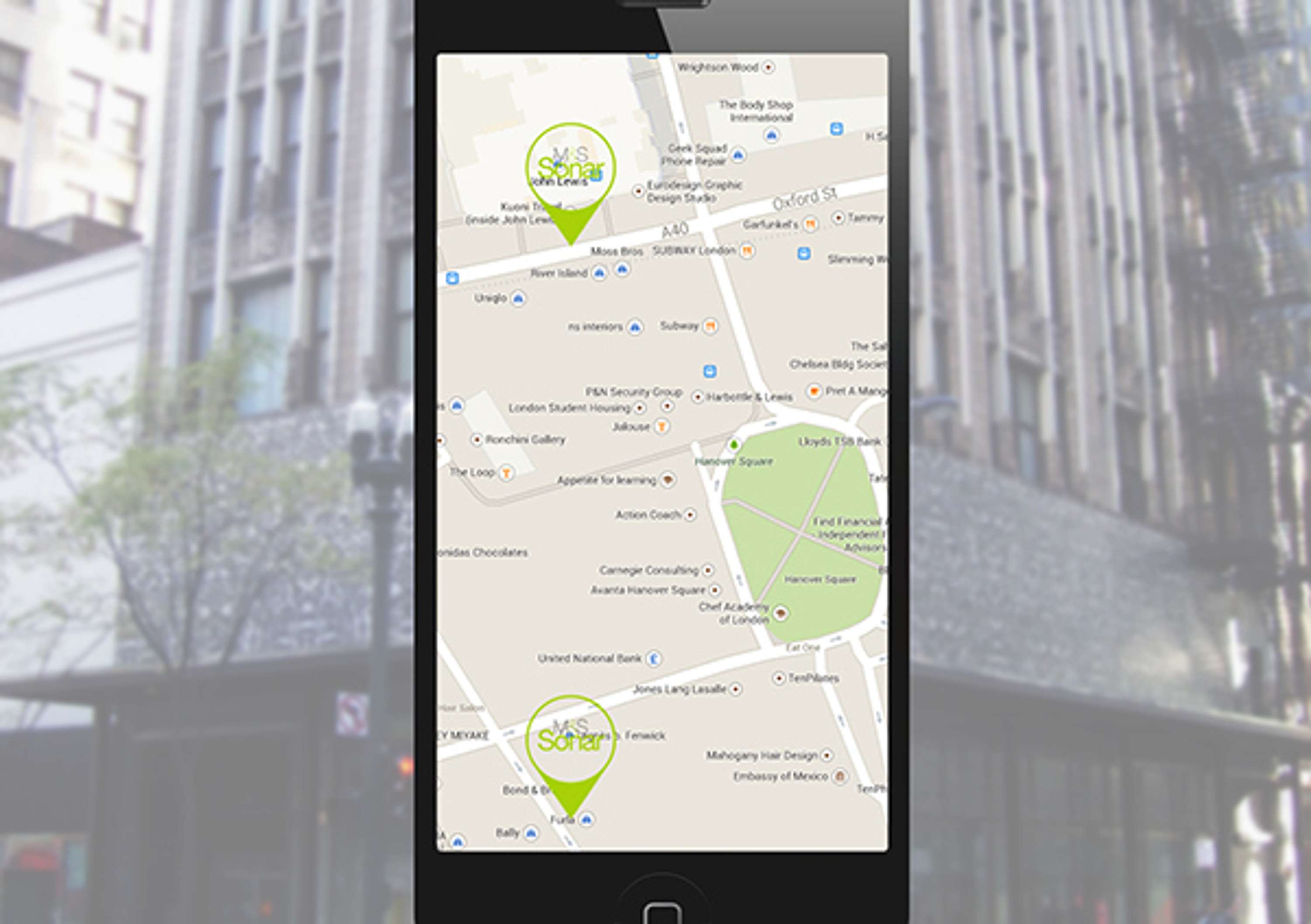 M&S mobile app project by Serena Grandolfo