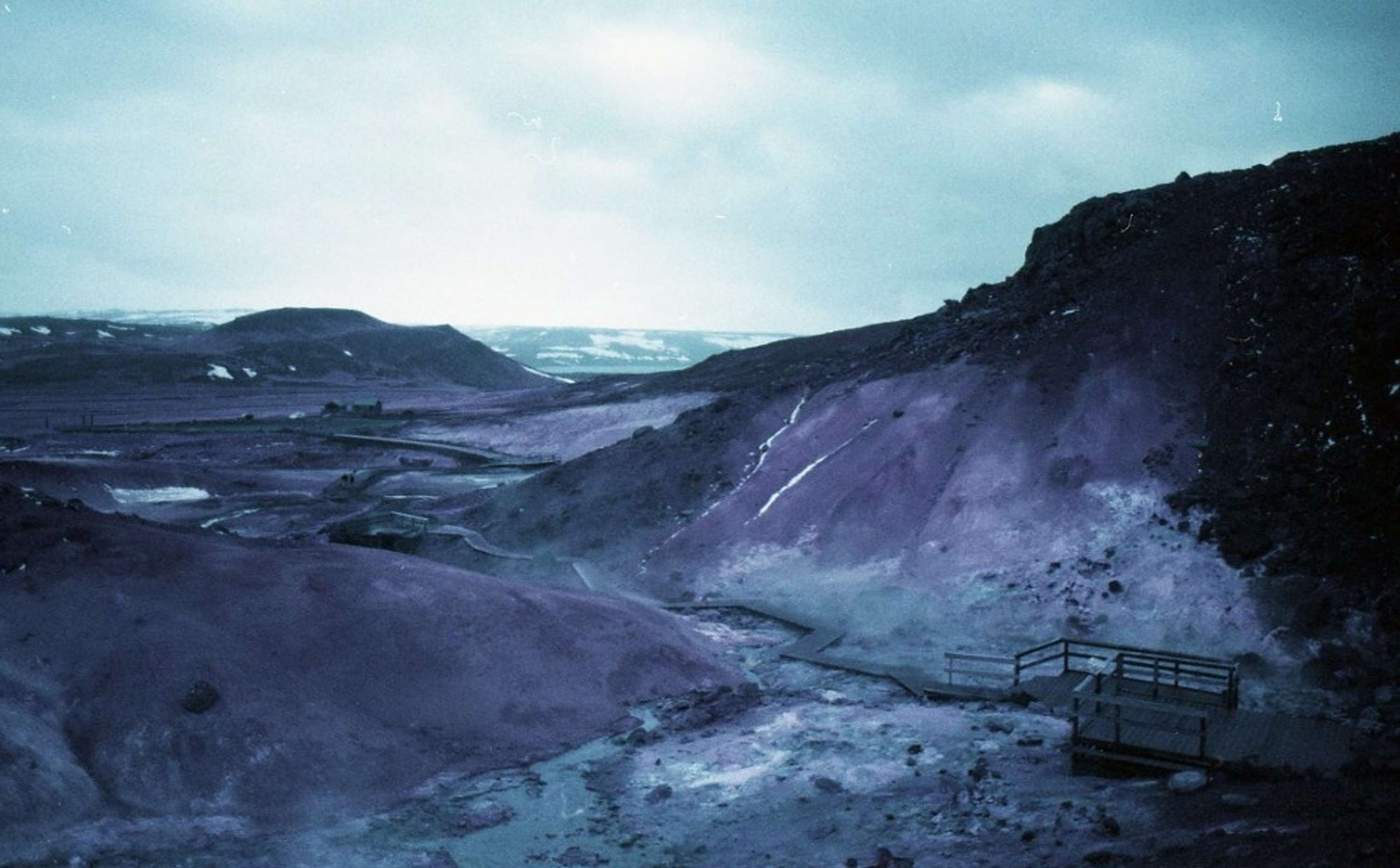 Tripping on Infrared - Iceland series by Adam K Popli