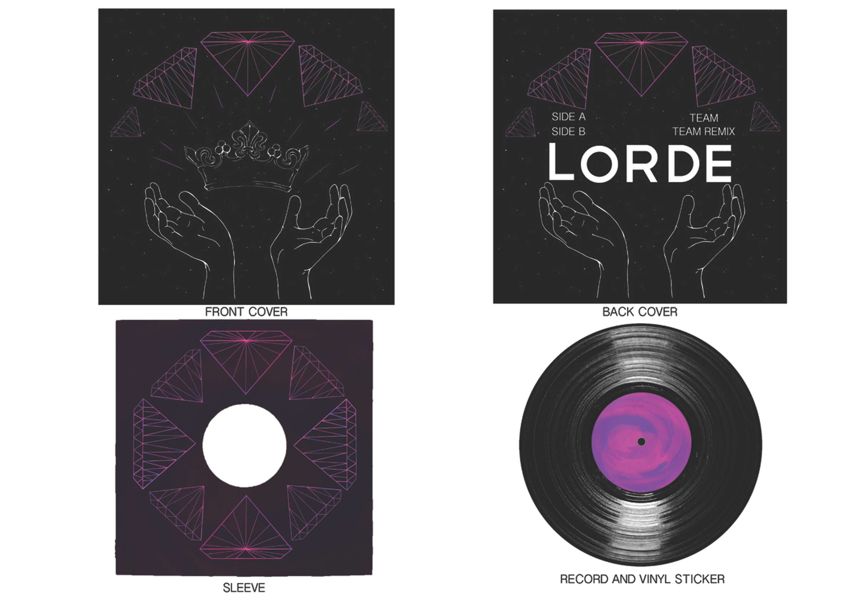 Lorde Branding Project by Sarah Holden