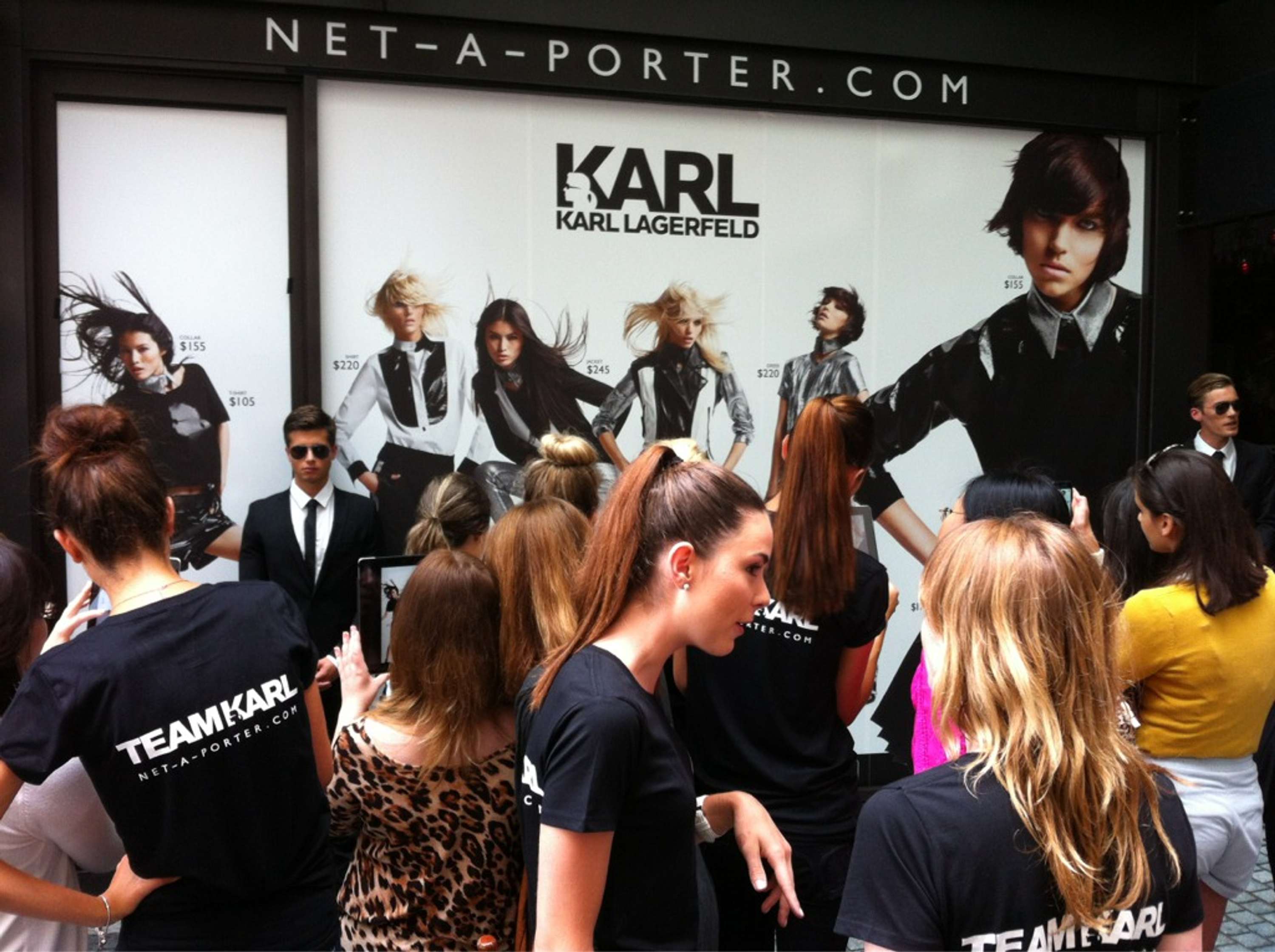 Karl Lagerfeld for Net-a-Porter by Michelle Wake