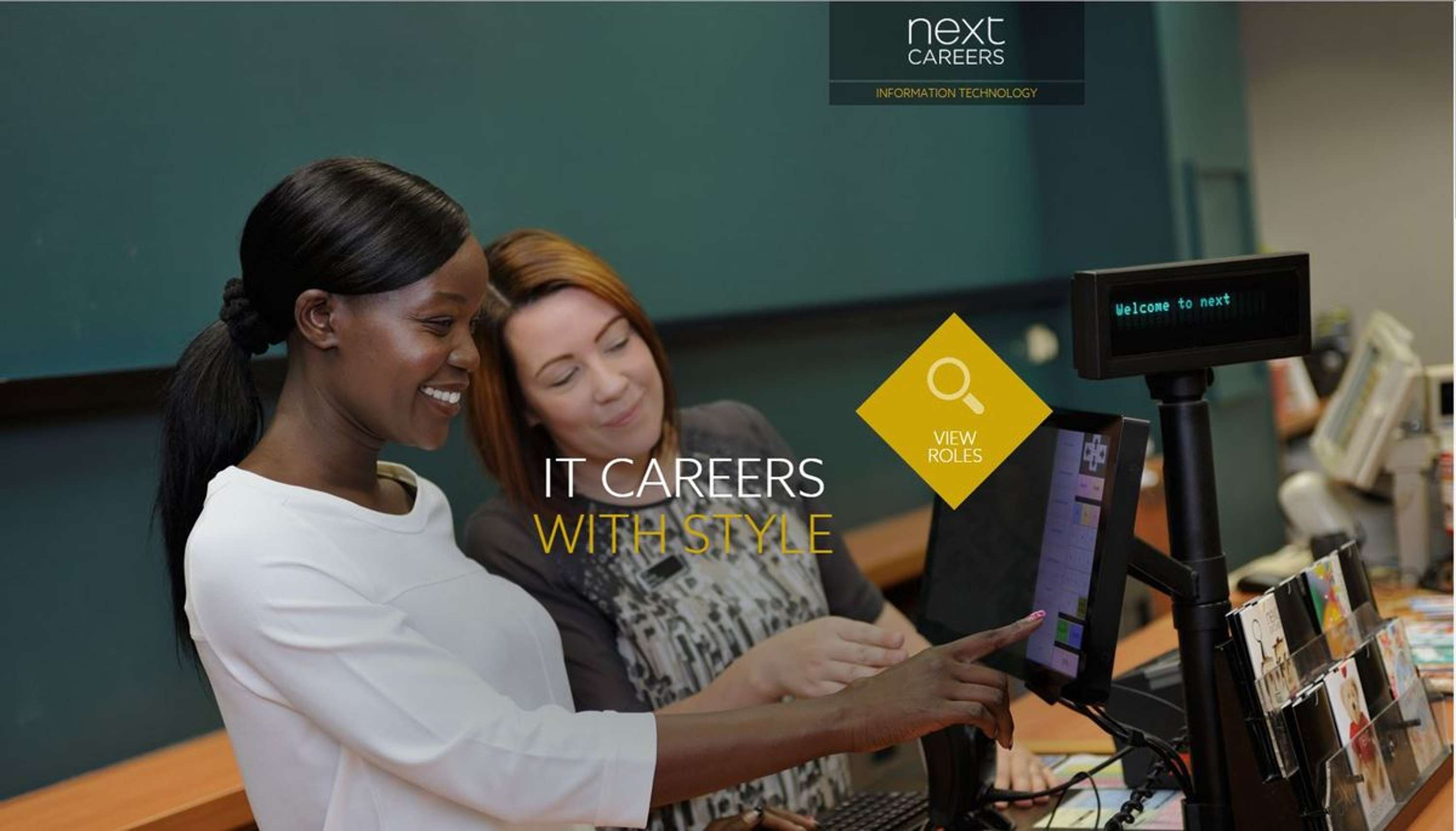 Next IT recruitment website by Selma Page