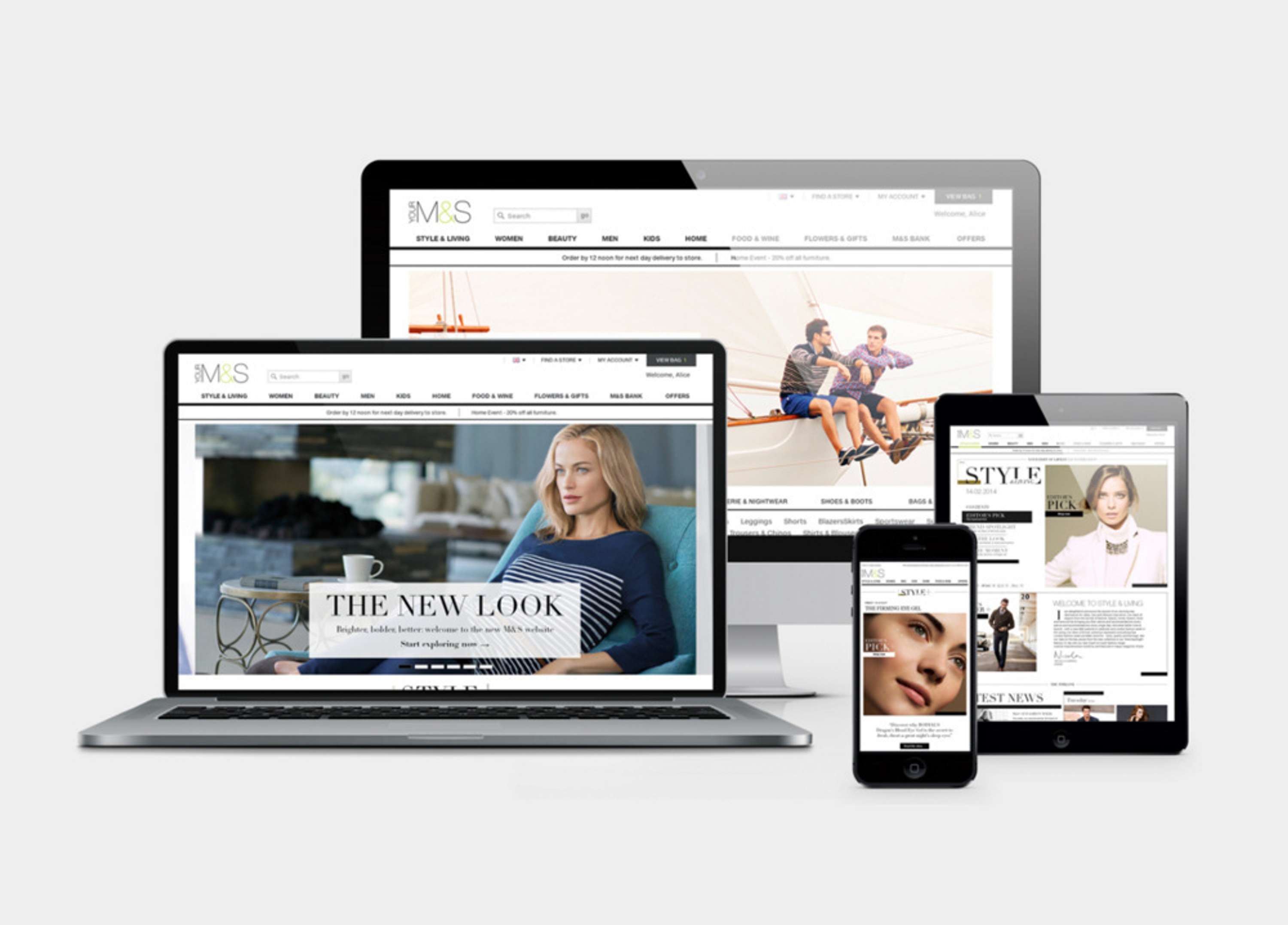 M&S.com Ecommerce Platform Launch by Amy Ramage