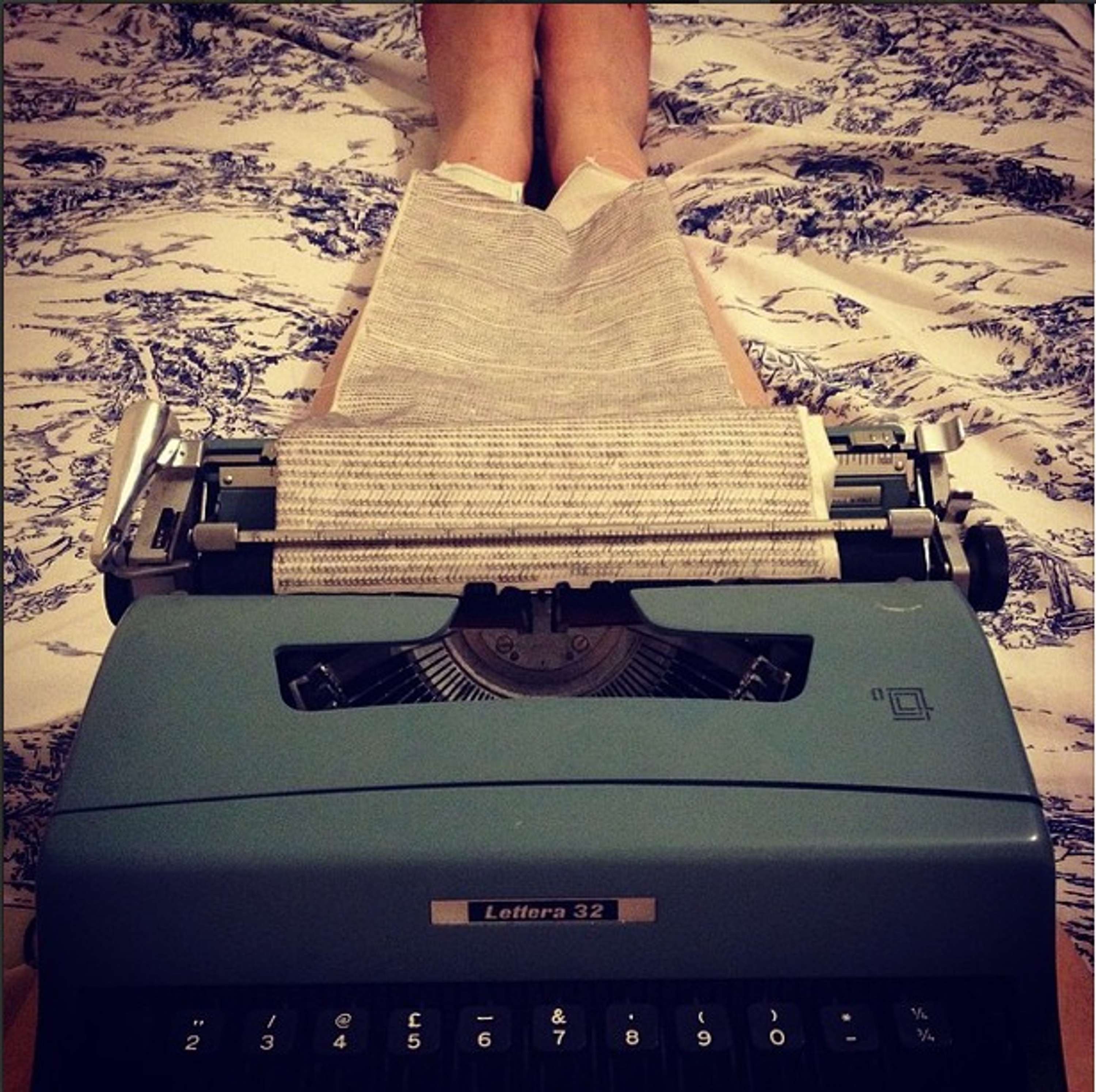 Typing by Amber Dodds