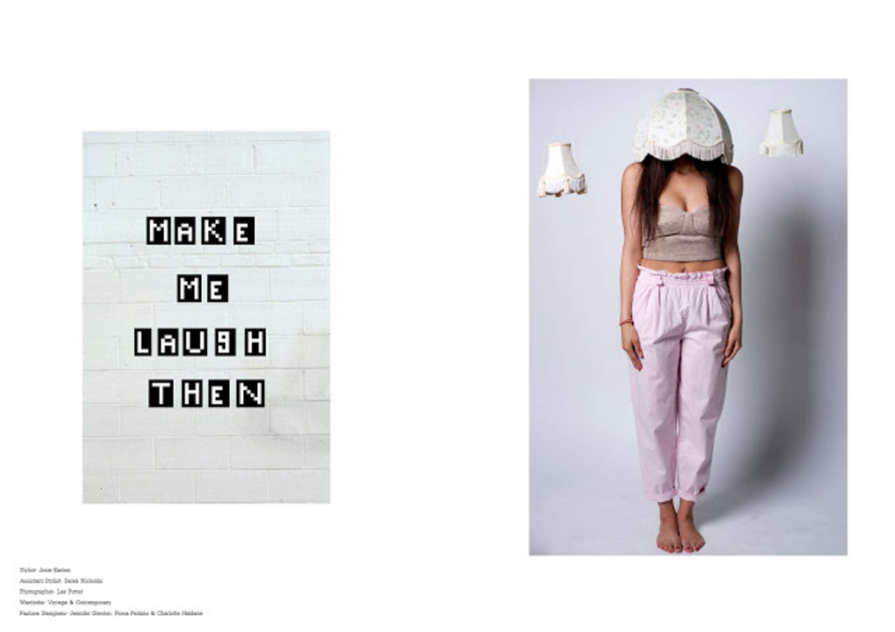 Make me laugh then by Josie Easton