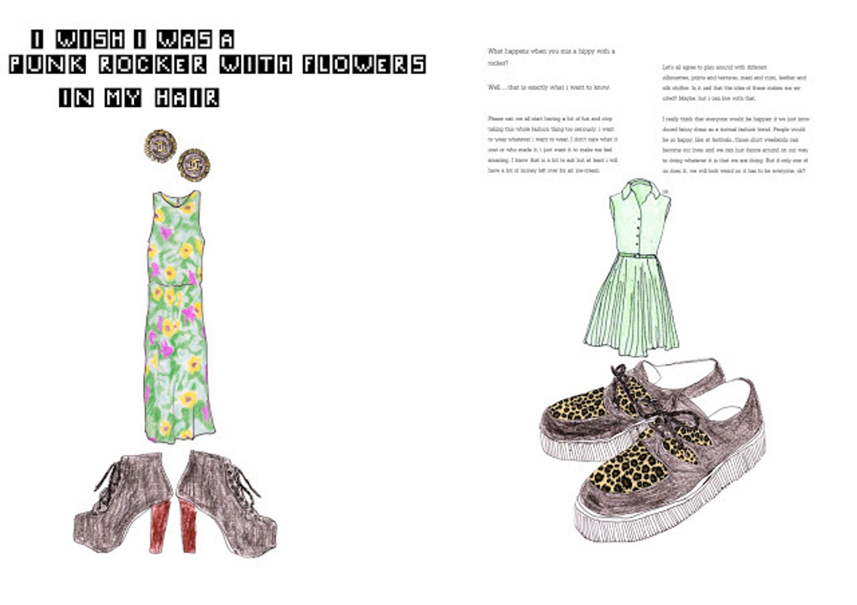 Sketchbook Pages by Josie Easton