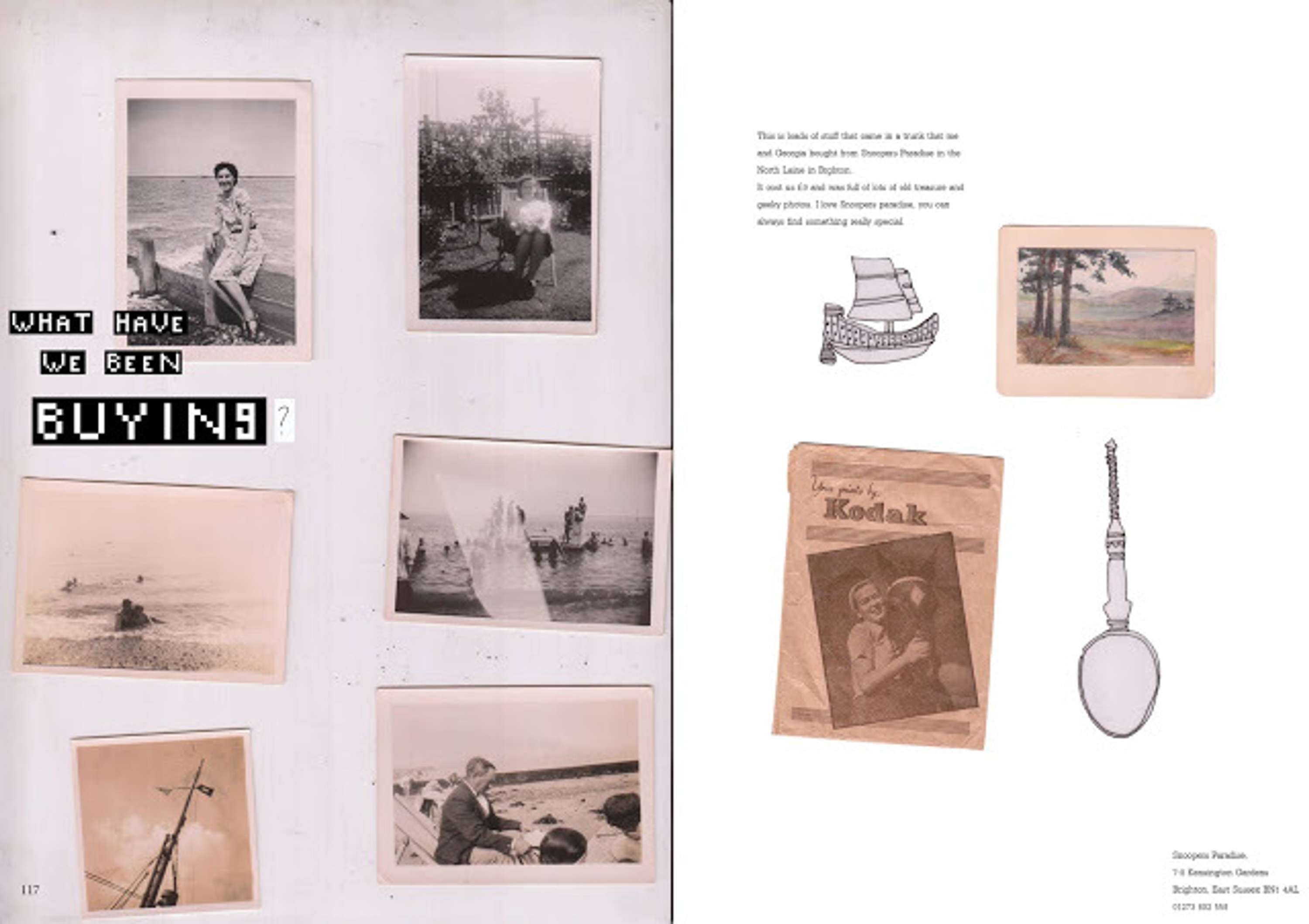 Sketchbook Pages by Josie Easton