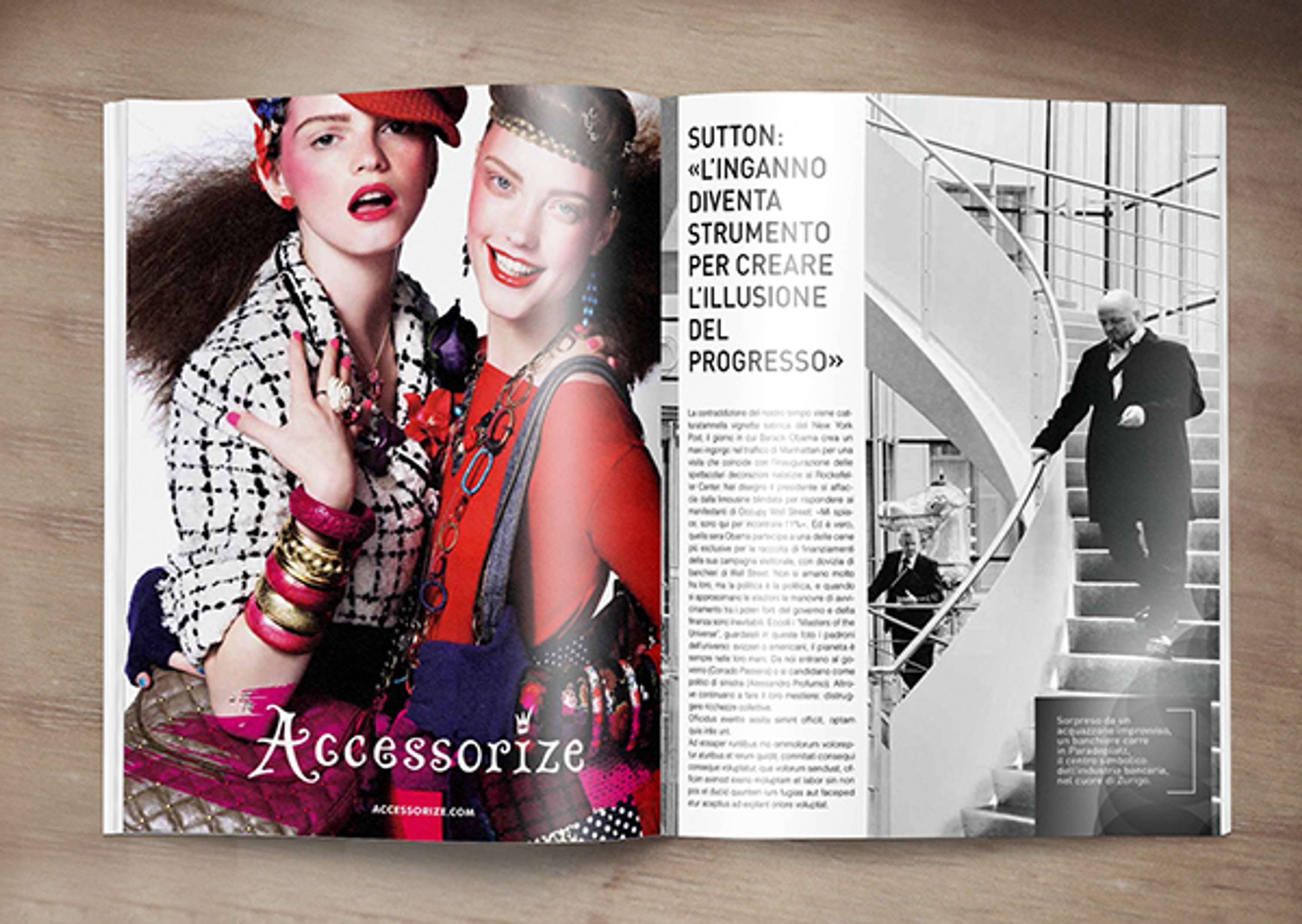Restyling D of Repubblica first layout by Federica Perozziello