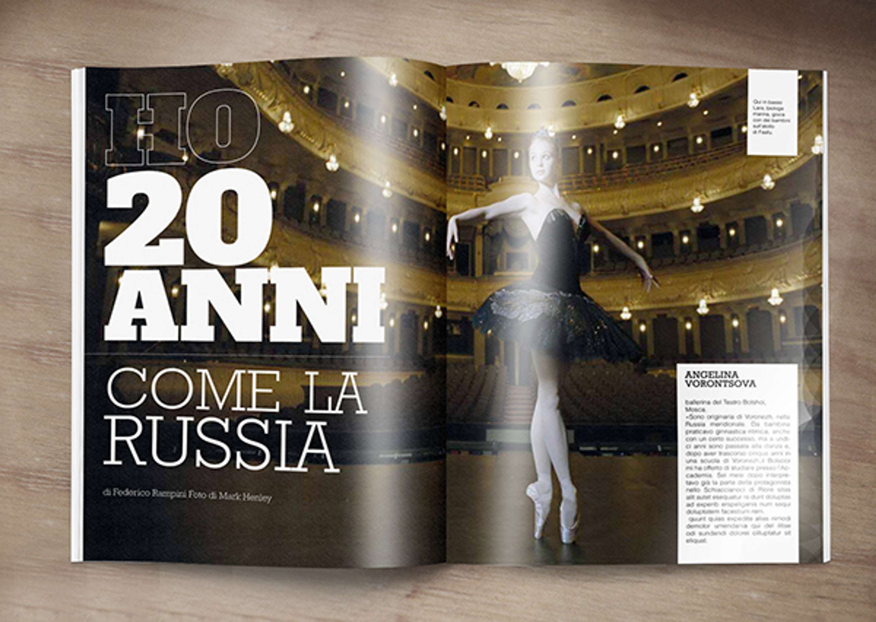 Restyling D of Repubblica first layout by Federica Perozziello