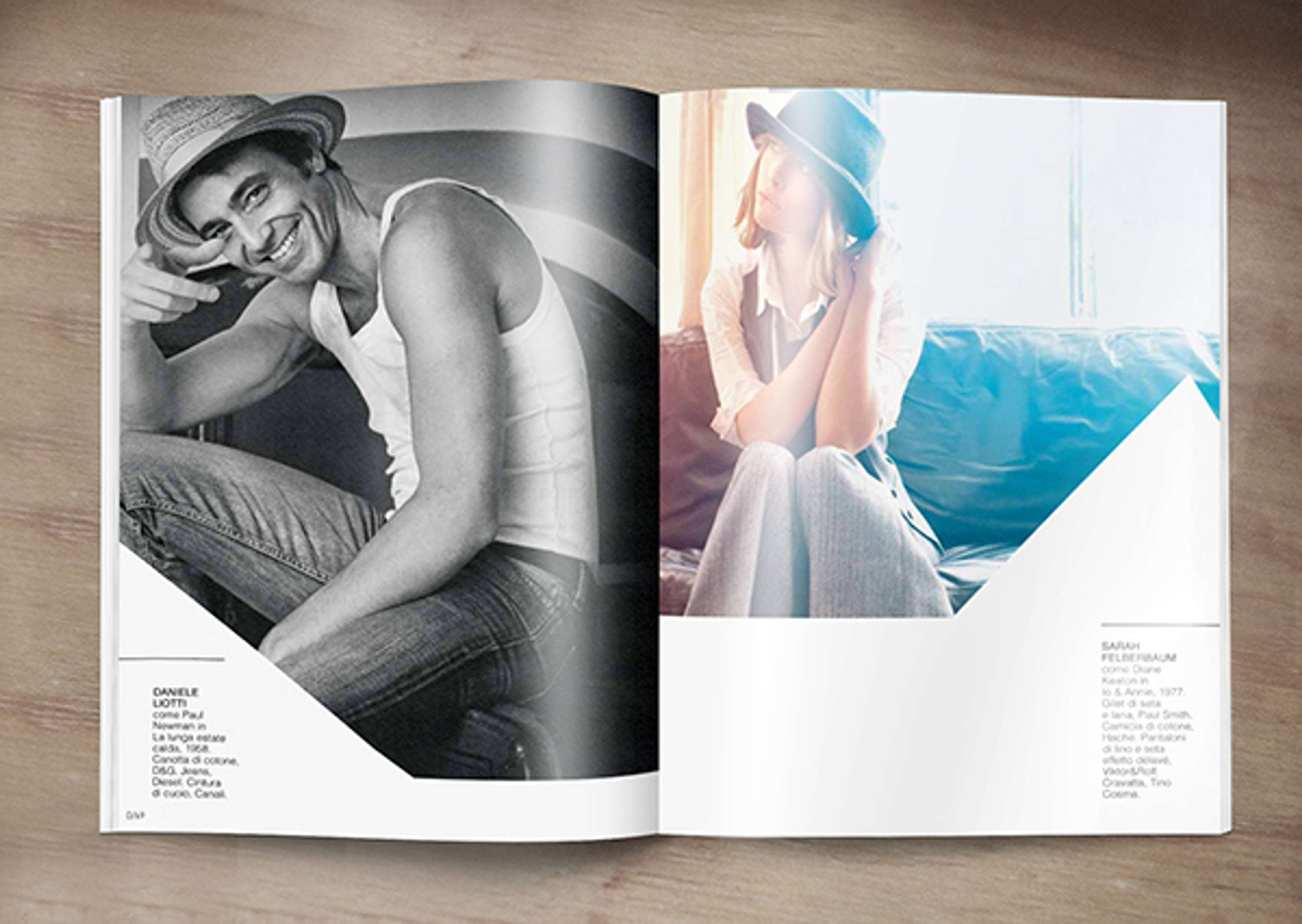 Restyling D of Repubblica first layout by Federica Perozziello
