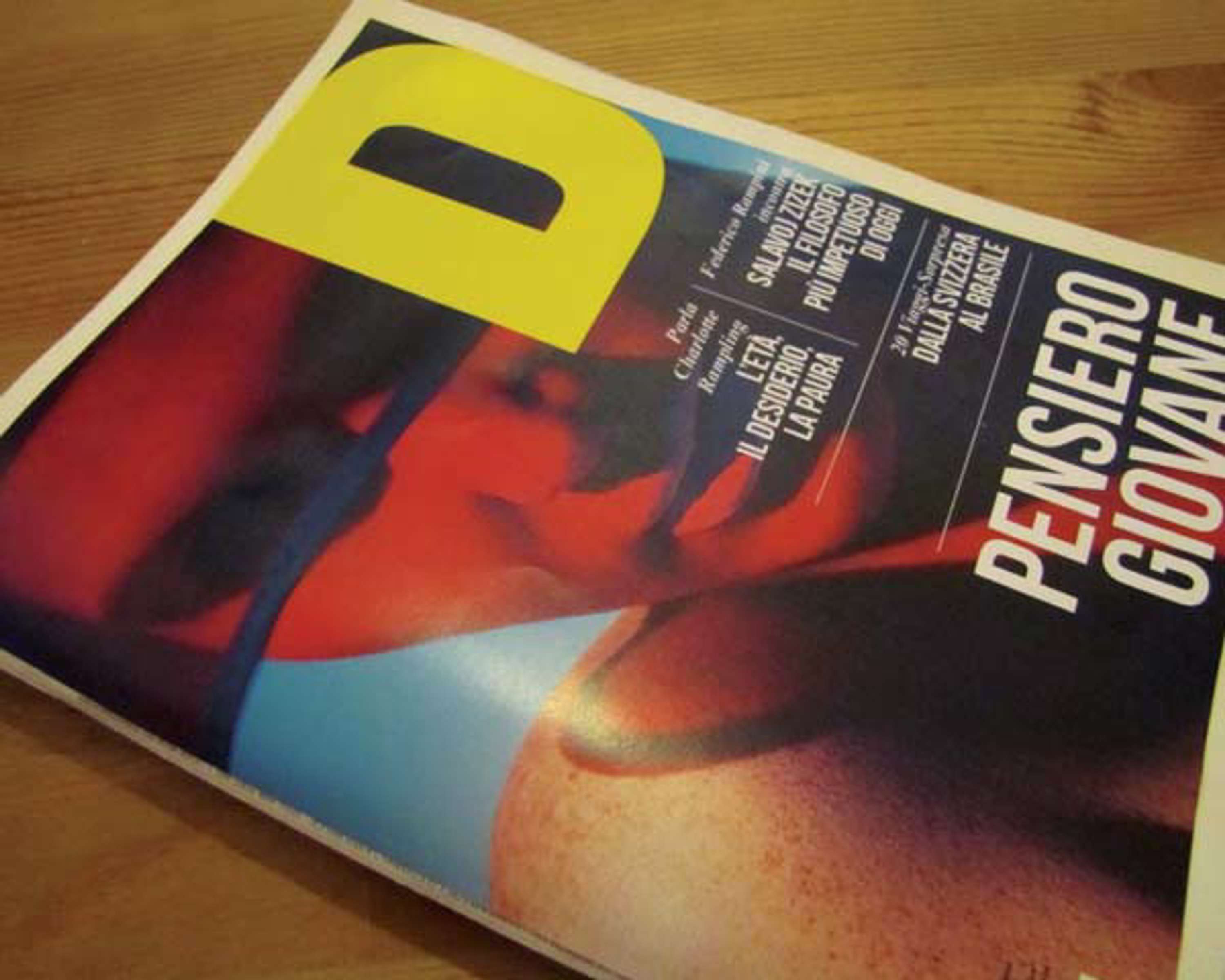 Restyling D of Repubblica first layout by Federica Perozziello