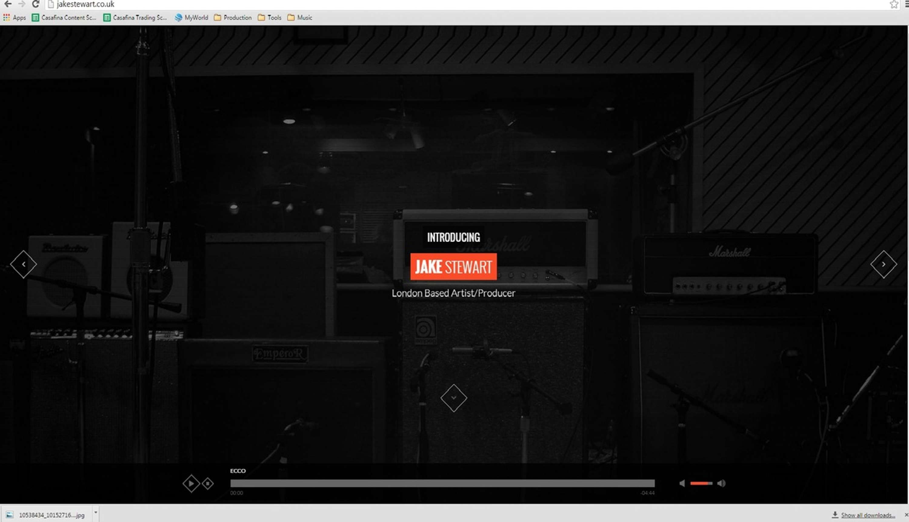 Online Interactive Website by Jake Stewart