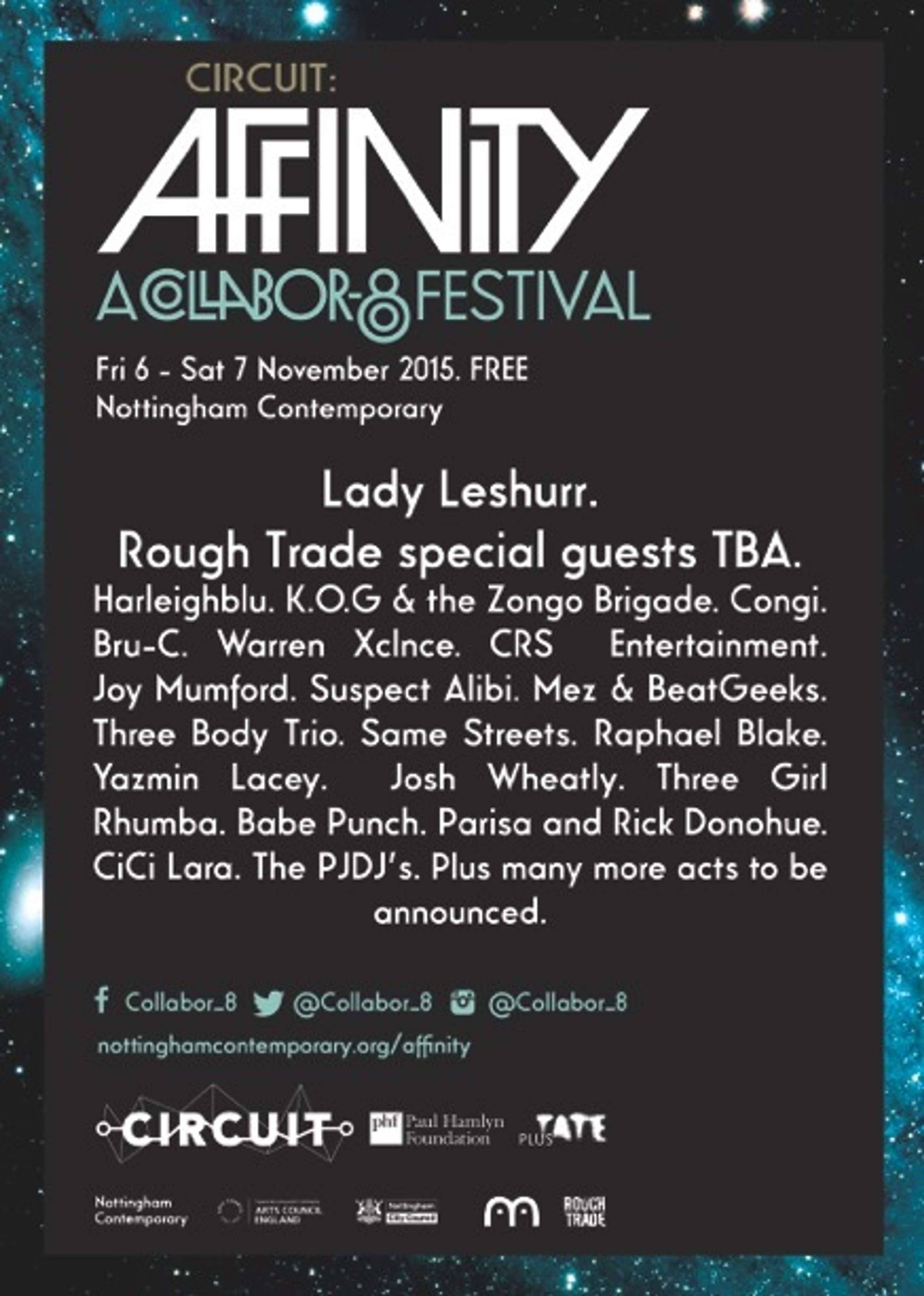 C O L L A B O R - 8 : AFFINITY Festival Devising by Leila Duffy-Tetzlaff