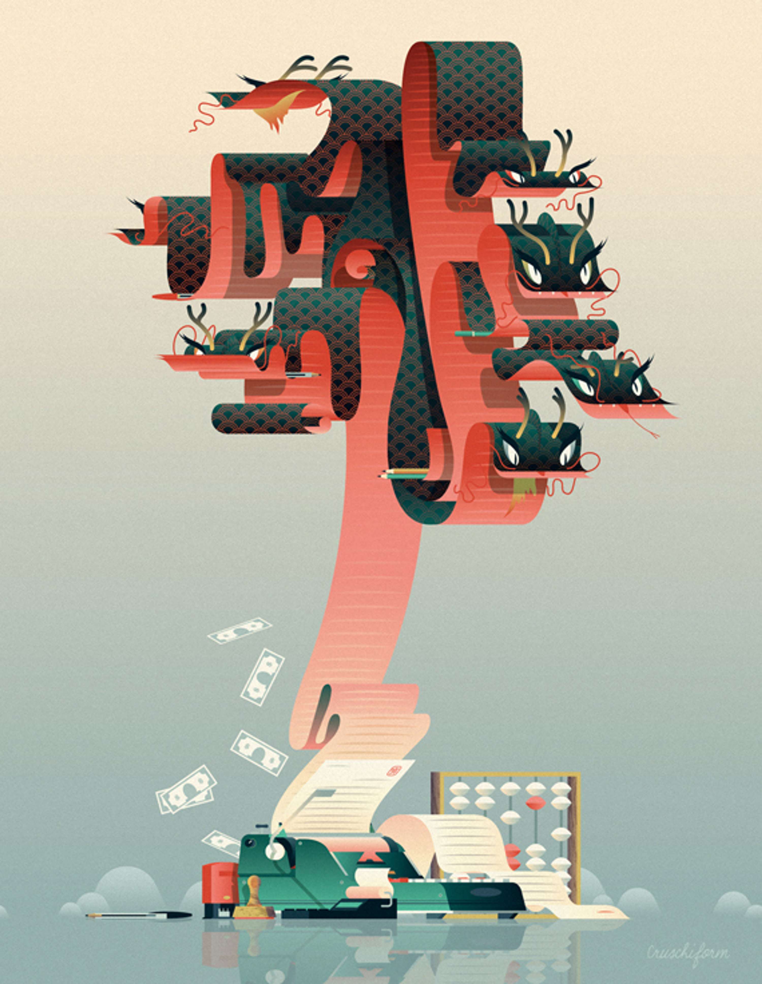Cruschiform by POCKO