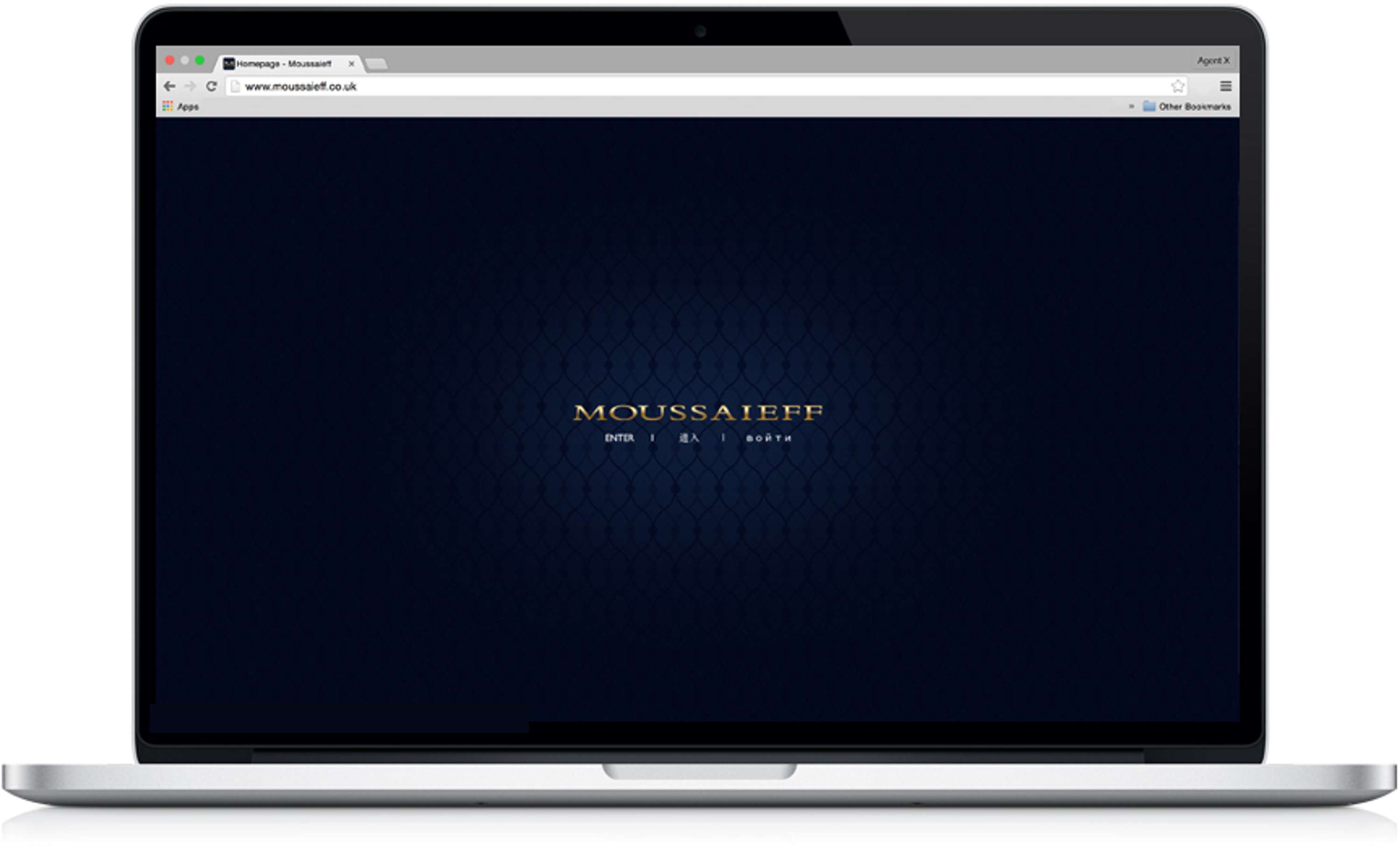 Moussaieff website and branding by Plinth Creative
