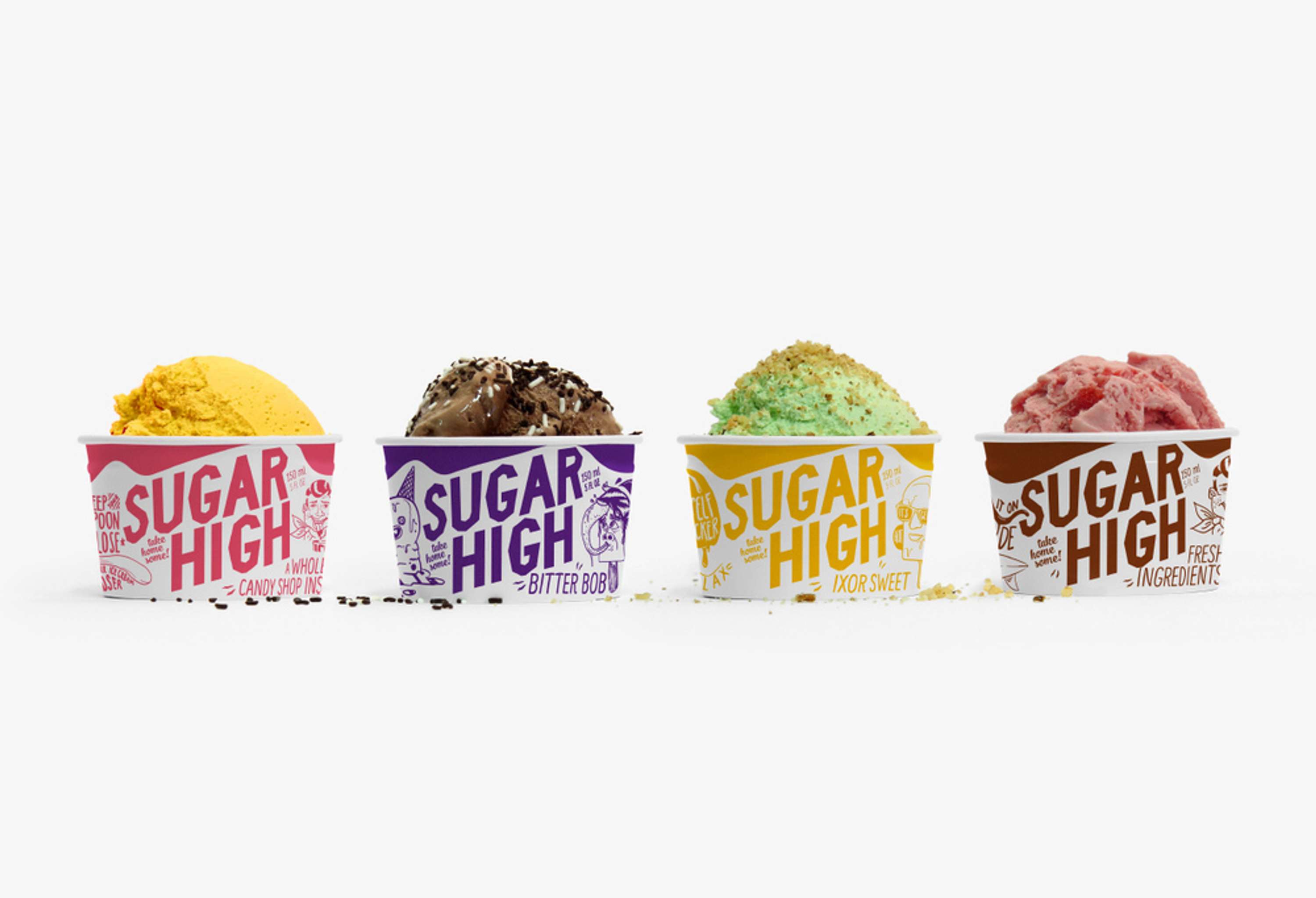 Sugar High Rebranding by Sugarhigh Films