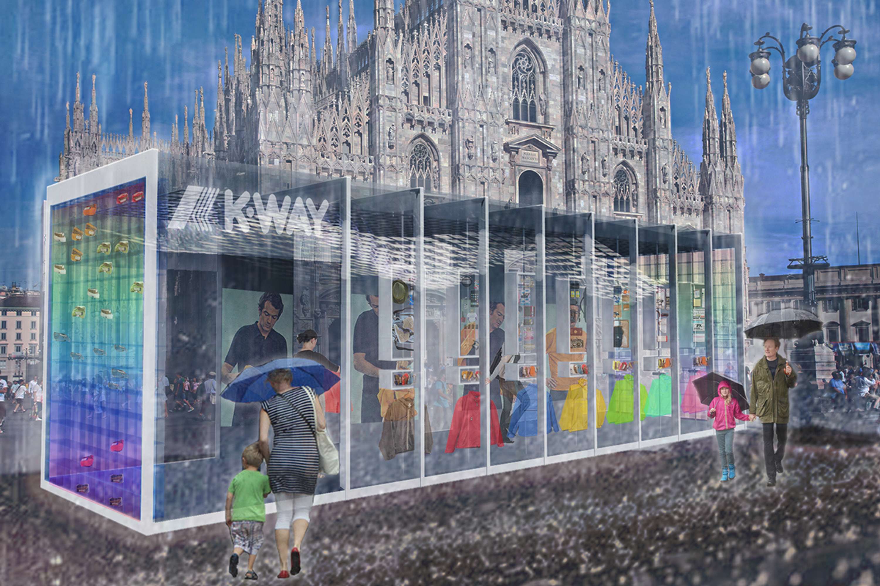 Retail Design | K-way by Ksenia Titova