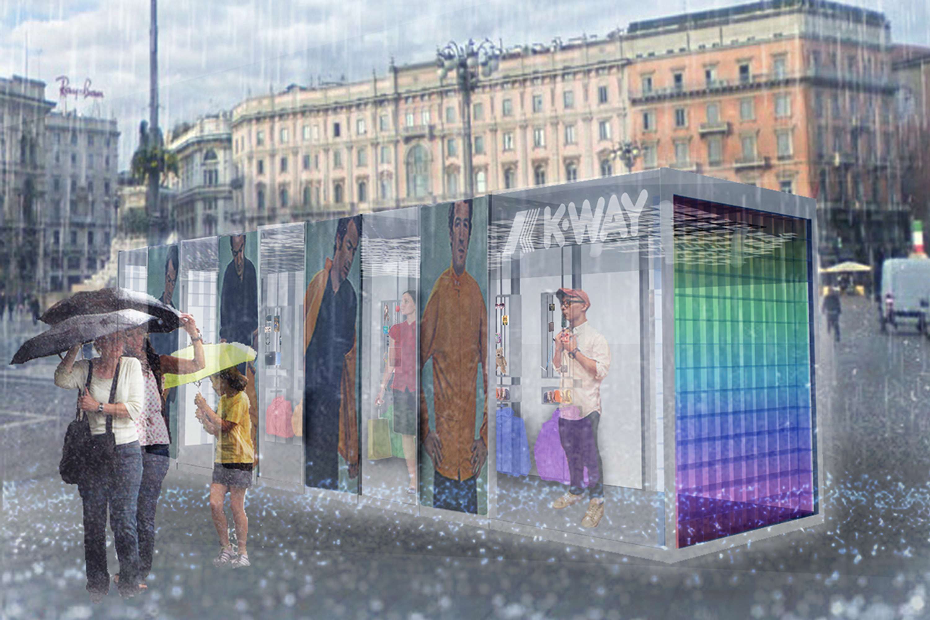Retail Design | K-way by Ksenia Titova