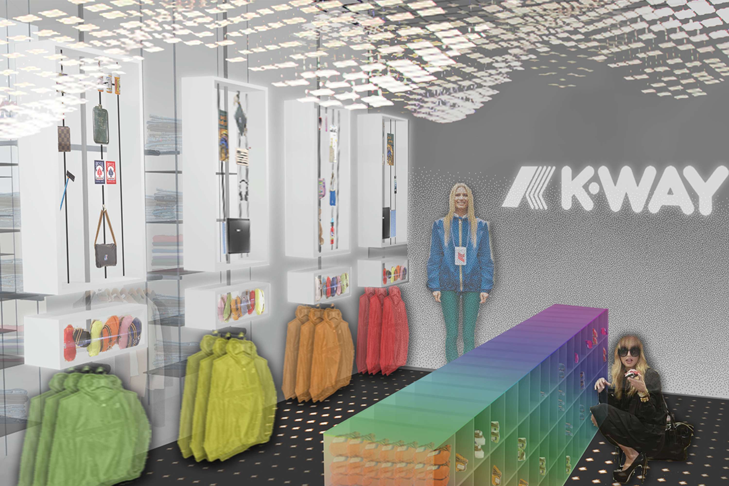Retail Design | K-way by Ksenia Titova