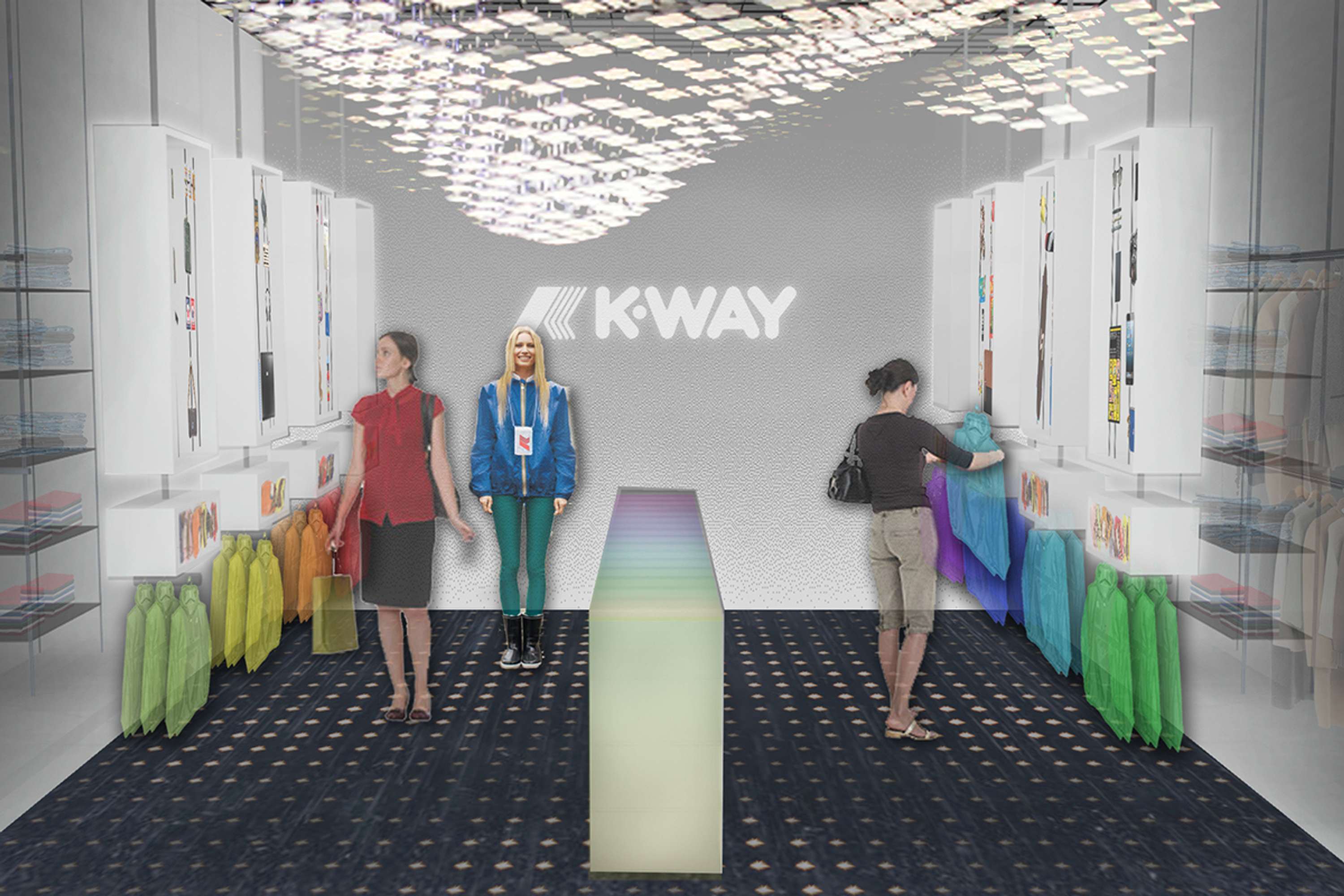 Retail Design | K-way by Ksenia Titova
