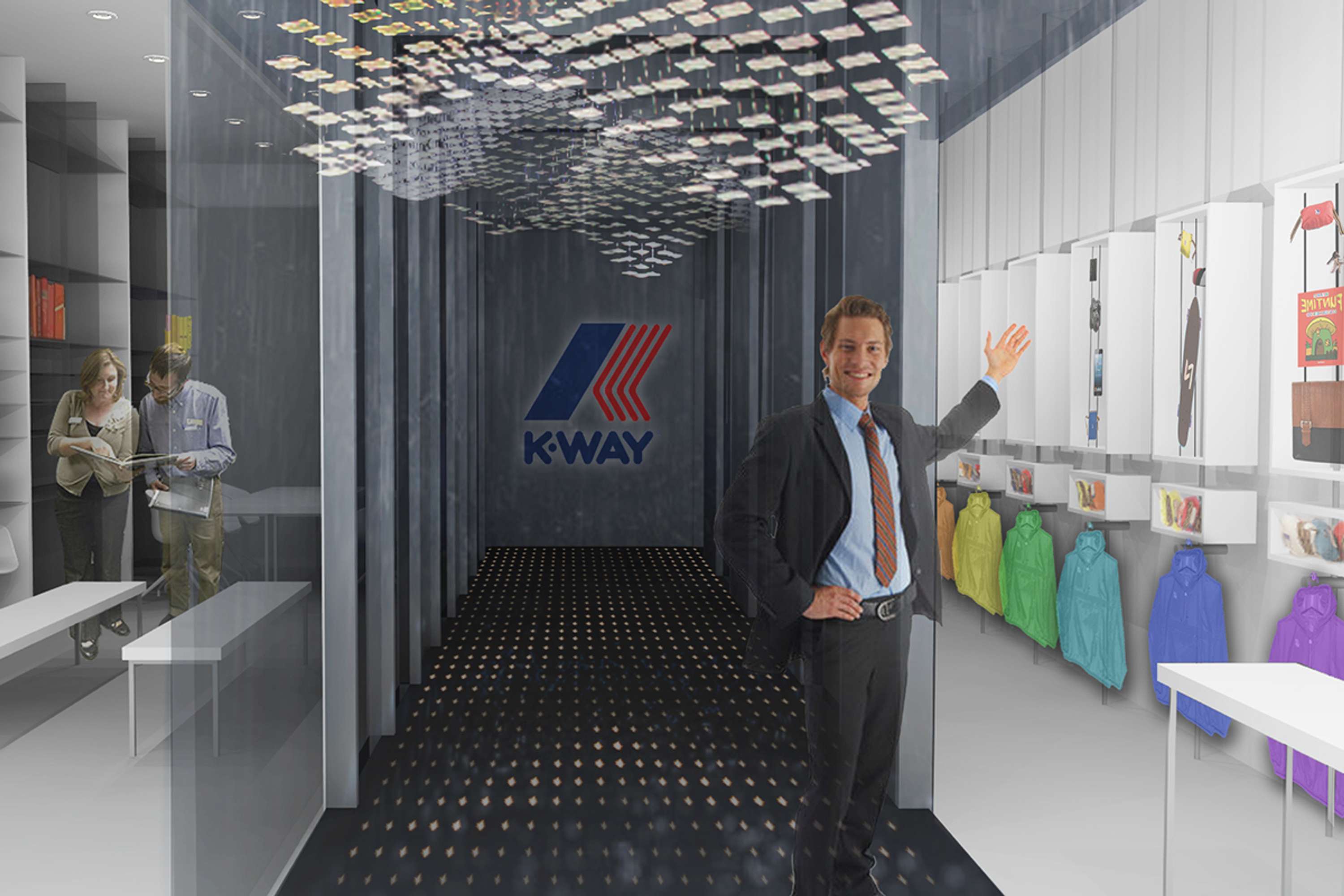 Retail Design | K-way by Ksenia Titova