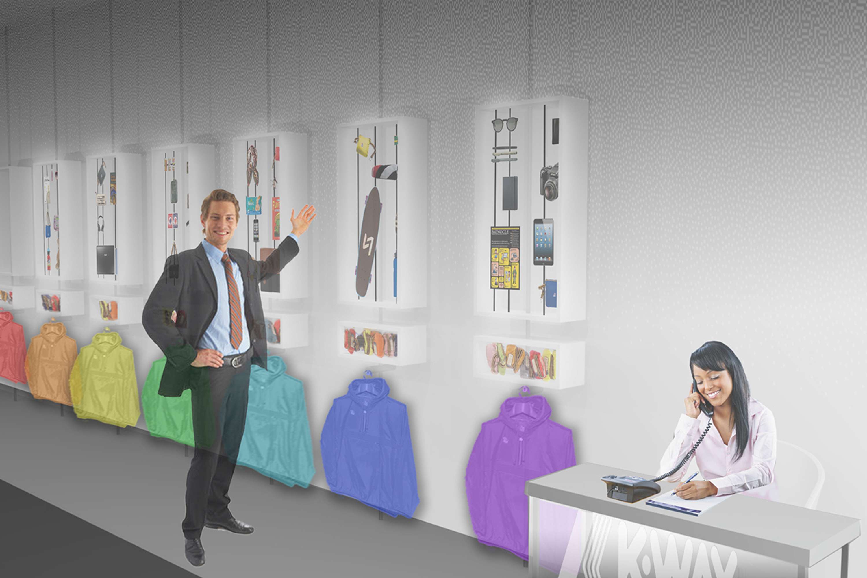 Retail Design | K-way by Ksenia Titova