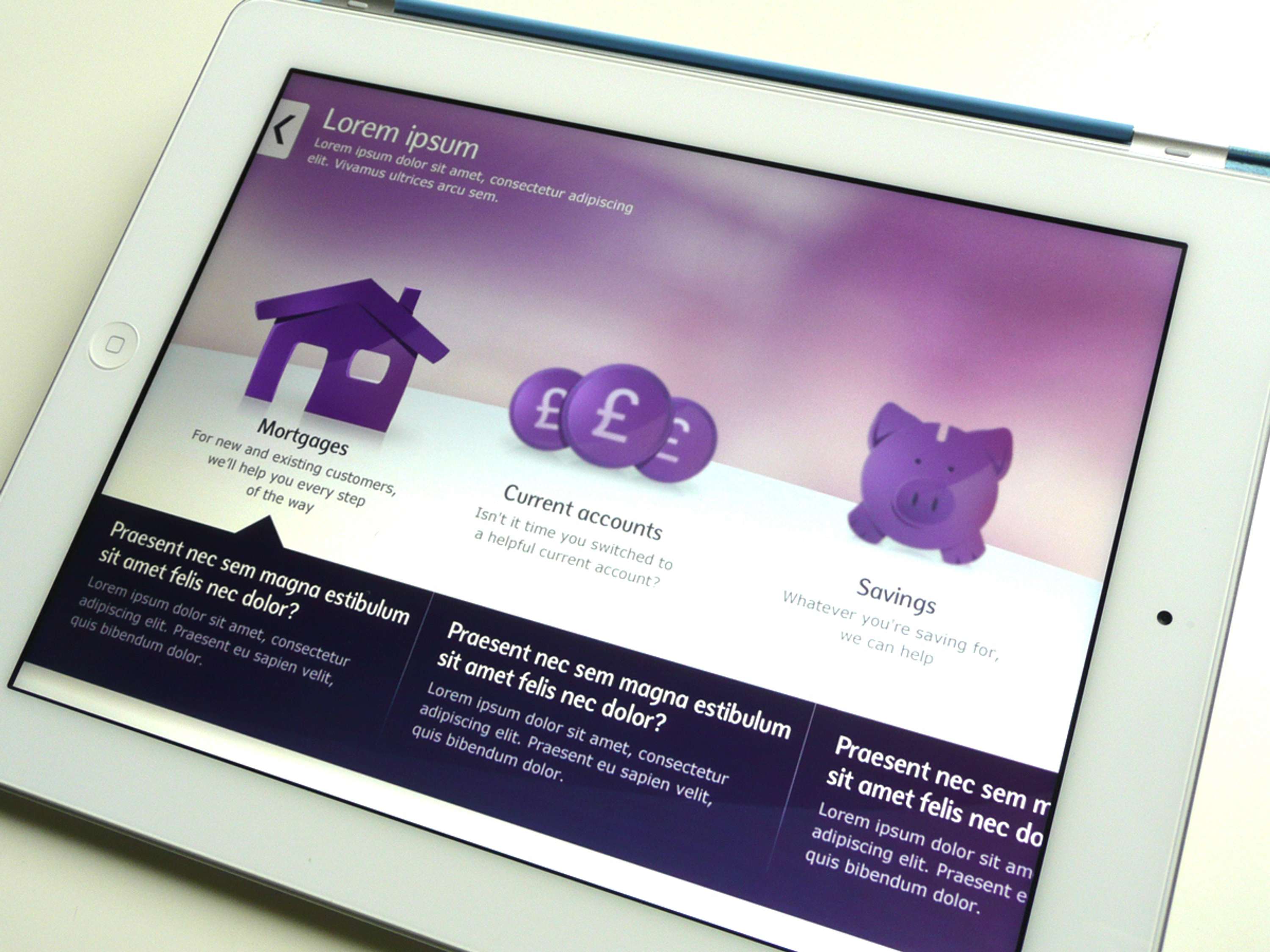Natwest iPad by Nicola Hankins