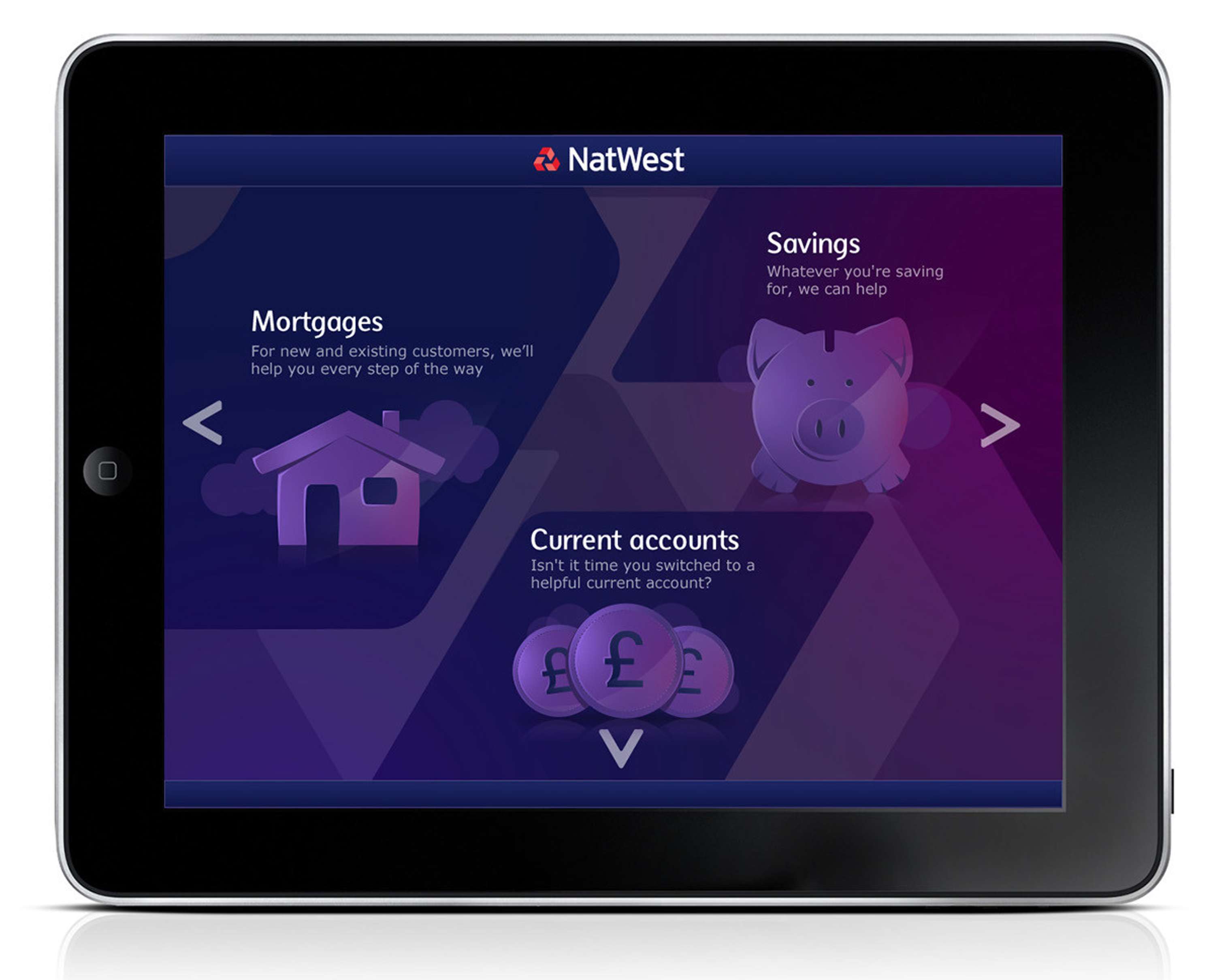 Natwest iPad by Nicola Hankins