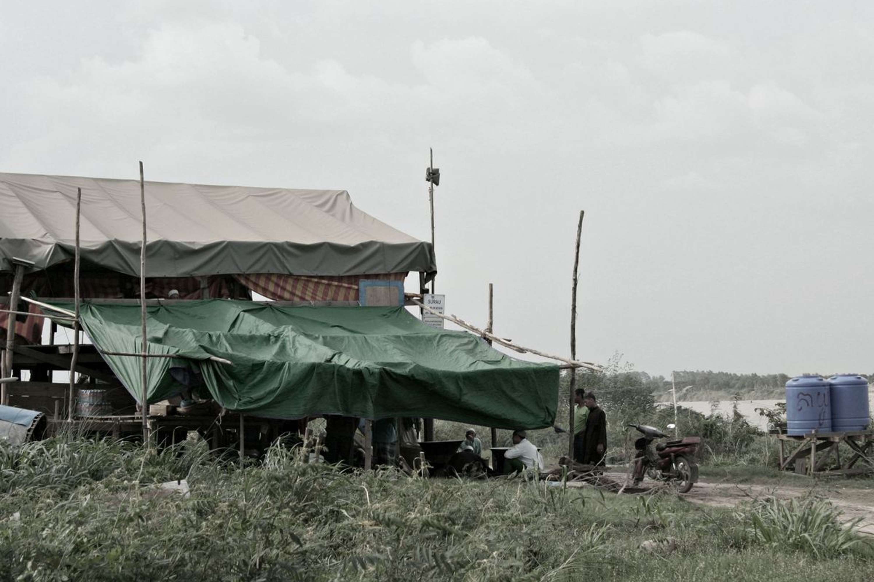 Cham River, Phnom Penh by Sarah Jane Enson