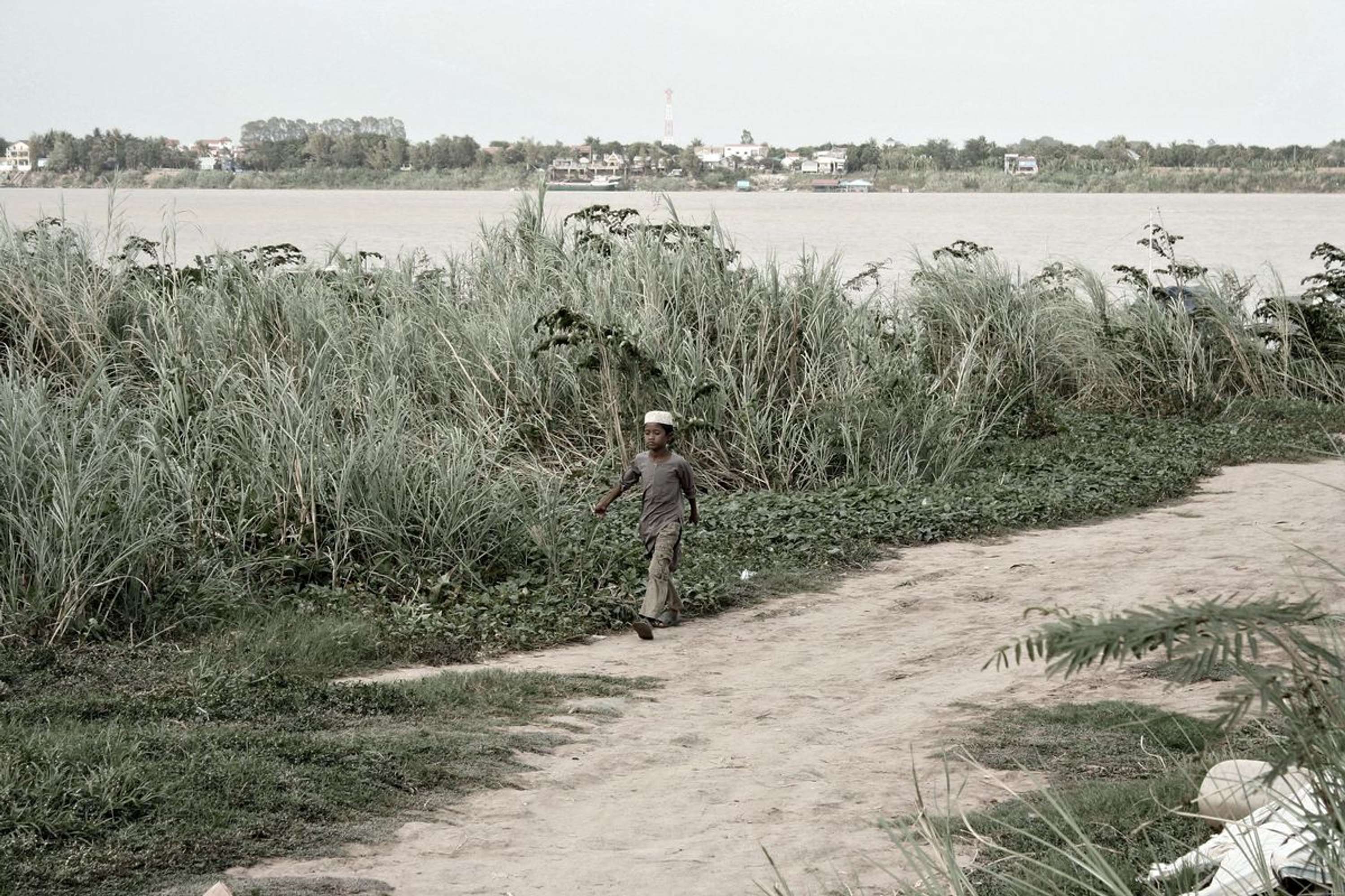Cham River, Phnom Penh by Sarah Jane Enson