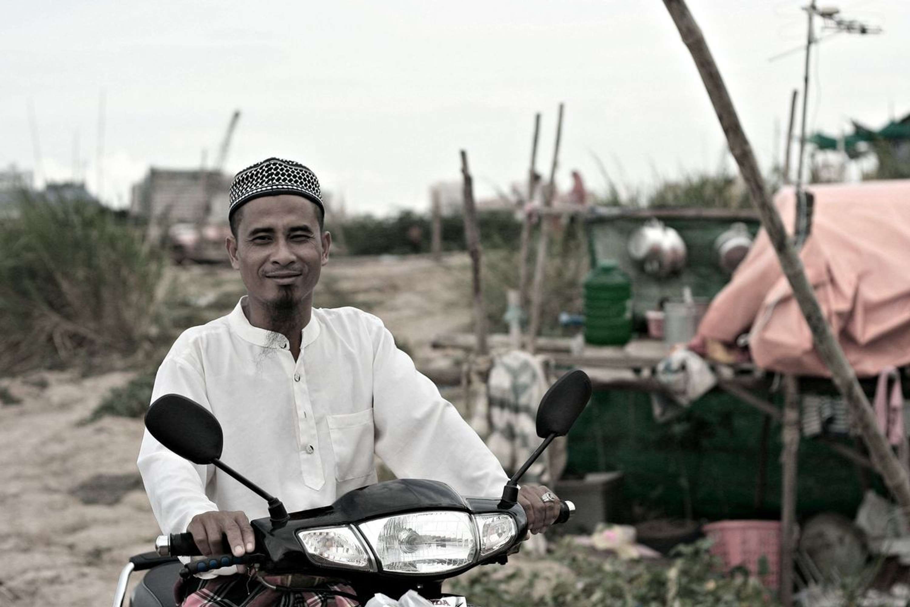 Cham River, Phnom Penh by Sarah Jane Enson