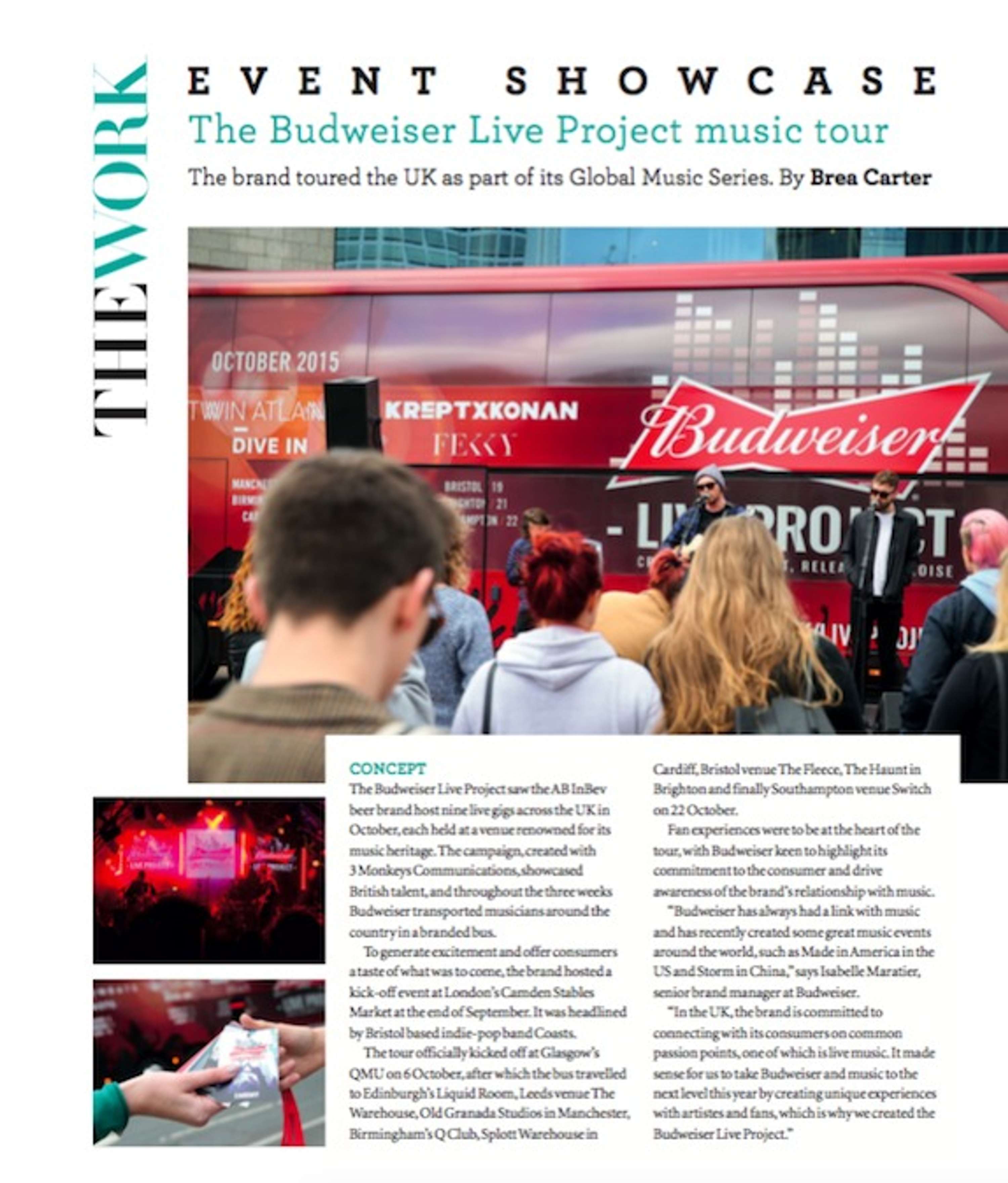 Event magazine I Event Showcase by Brea Carter