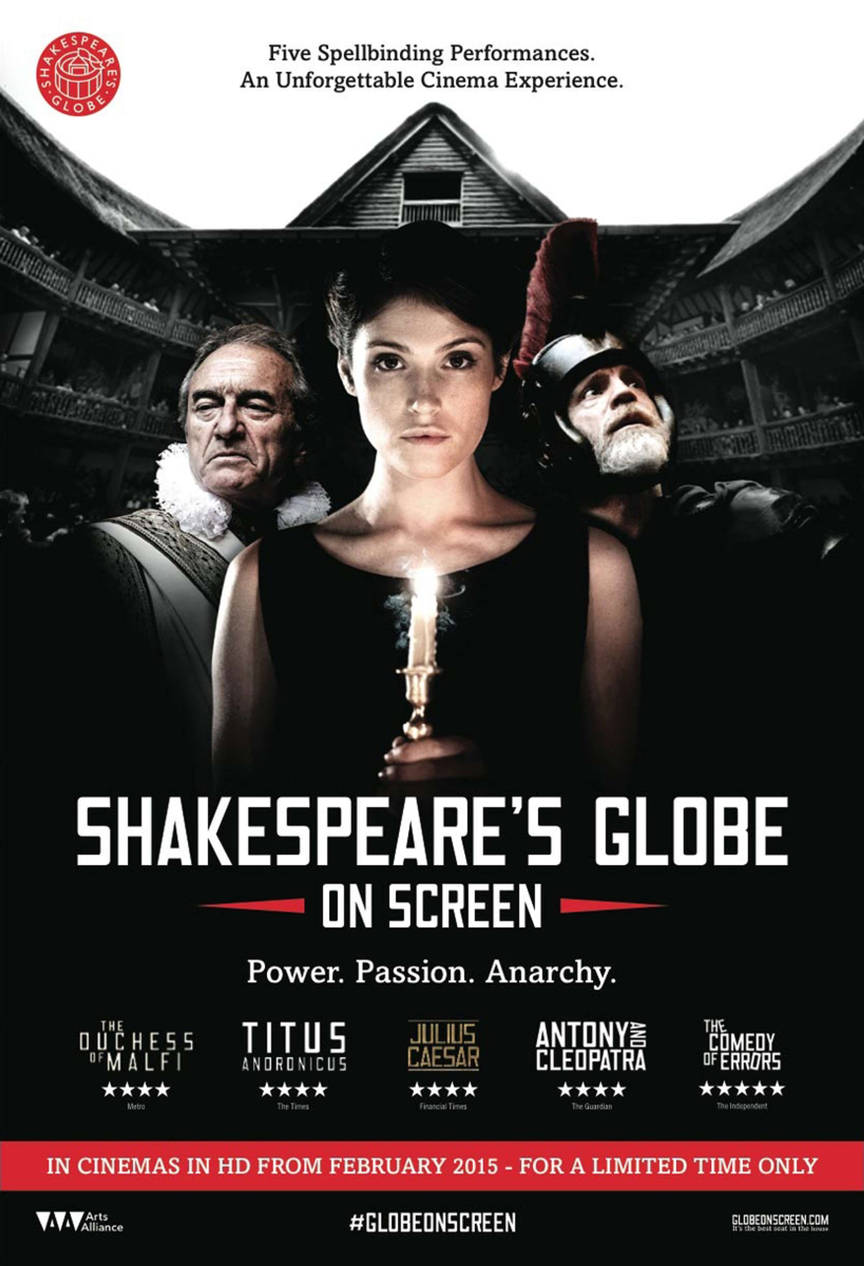 Shakespere's Globe on Screen 2015 by Stacey Hurst