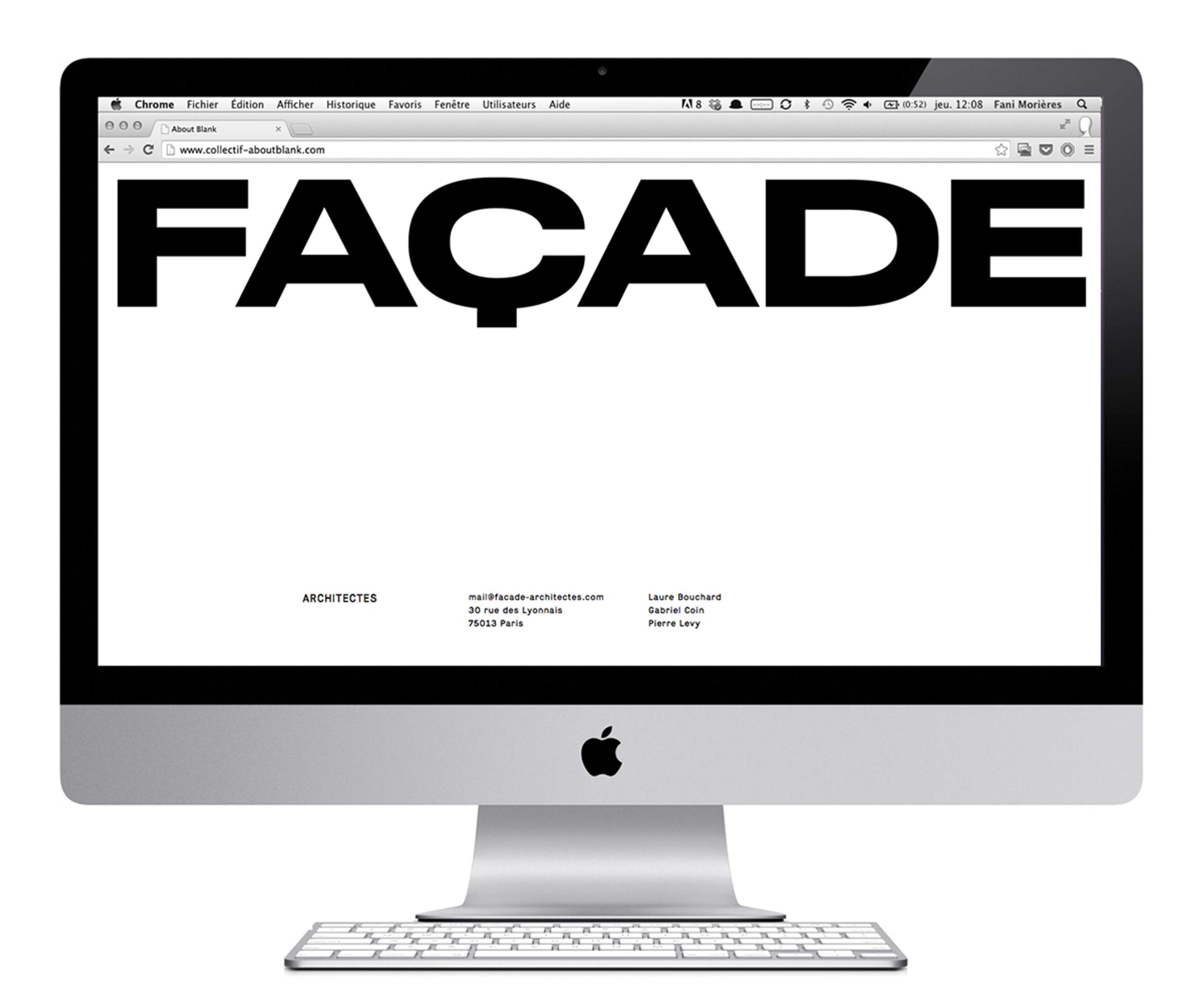 Façade Visual Identity by Fani Morieres