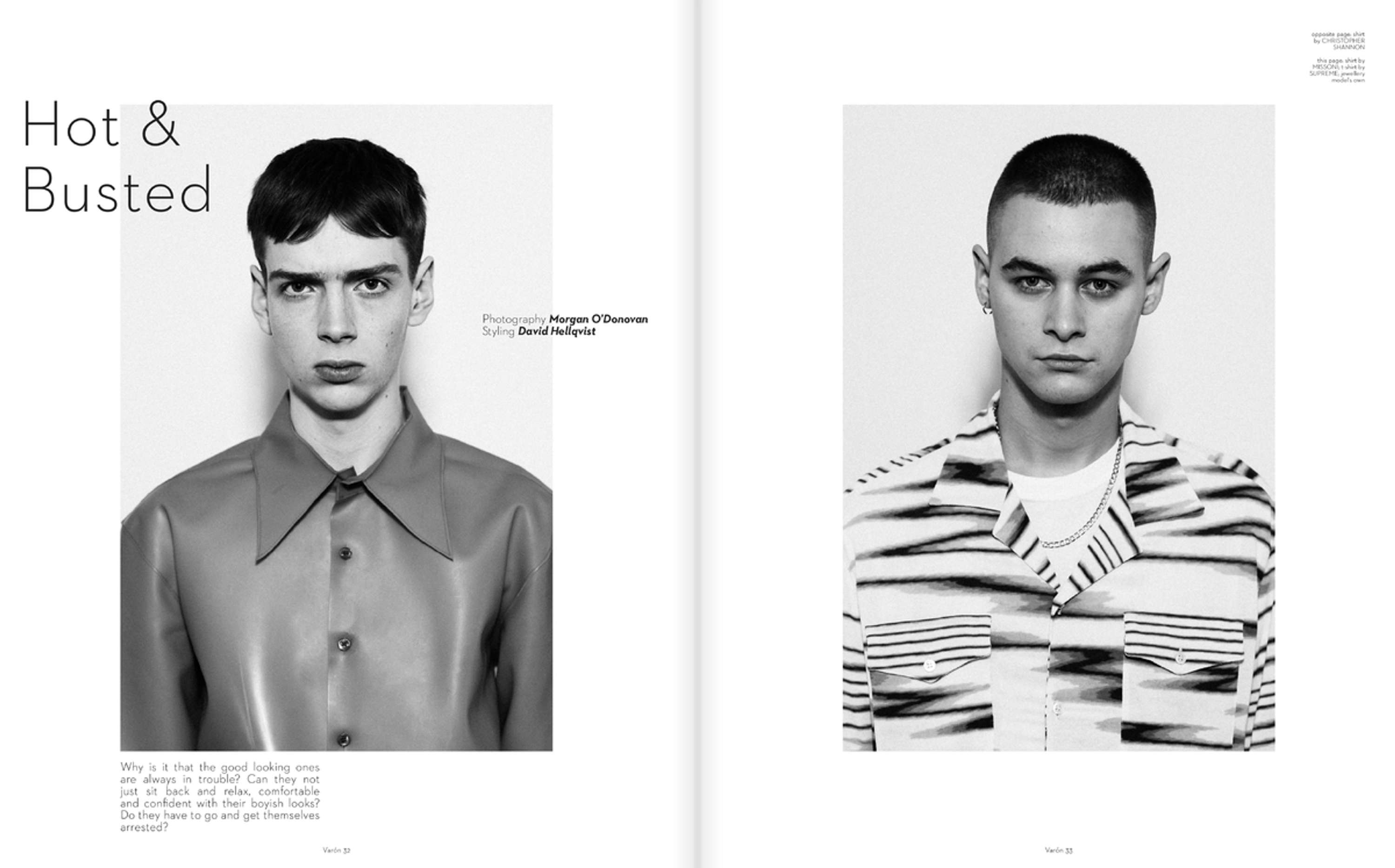 Varón Magazine by Claude d'Avoine