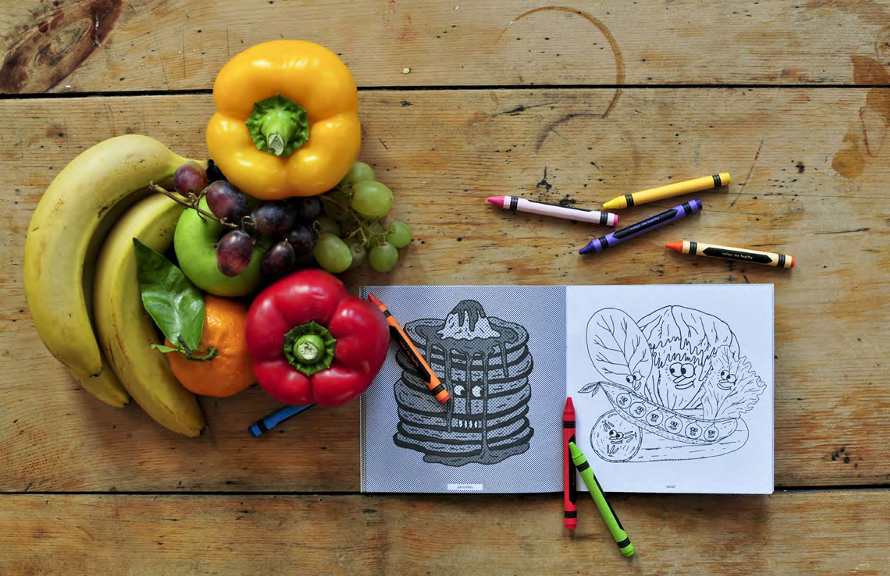 Colour Me Healthy by Claude d'Avoine