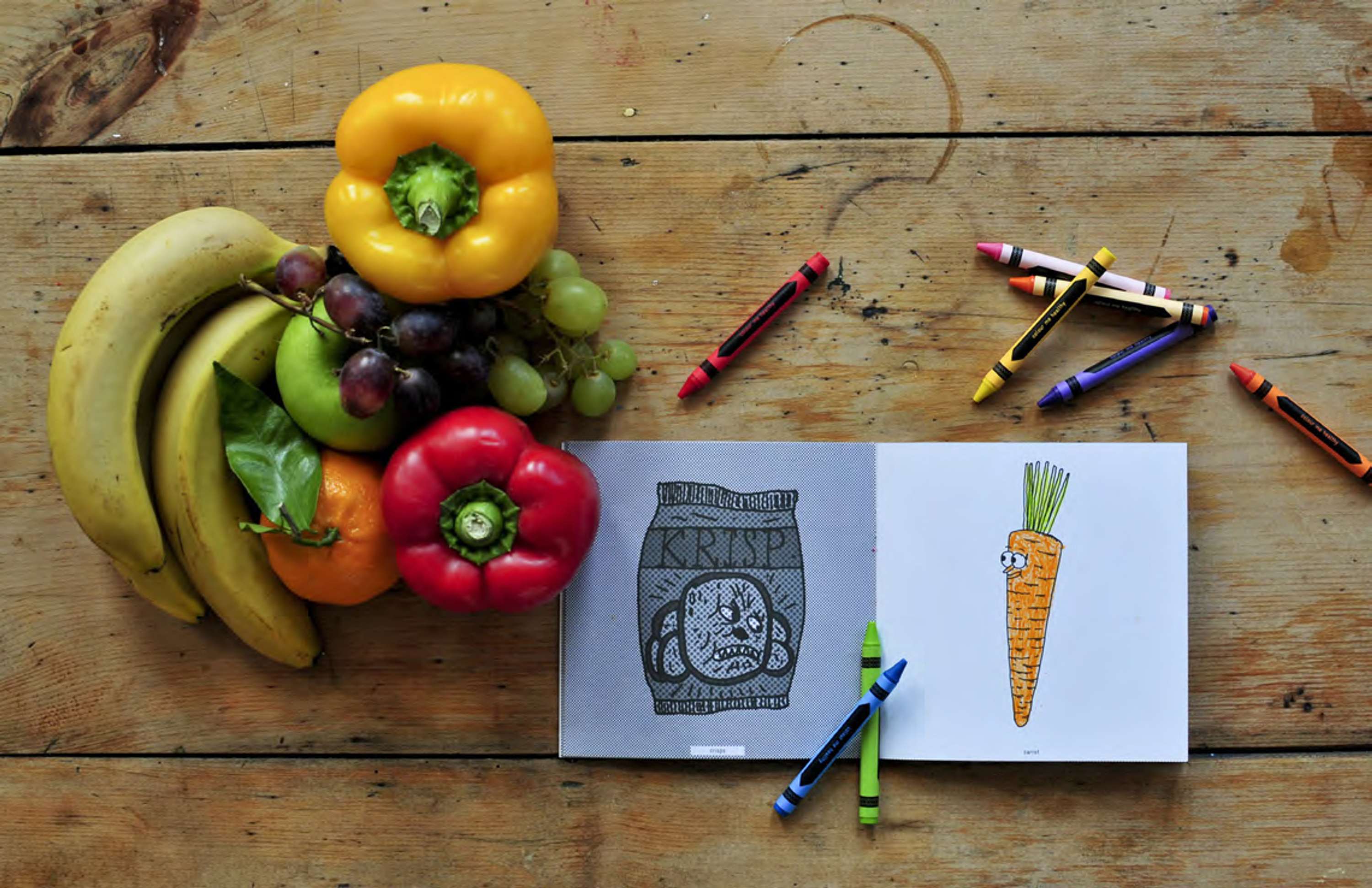 Colour Me Healthy by Claude d'Avoine