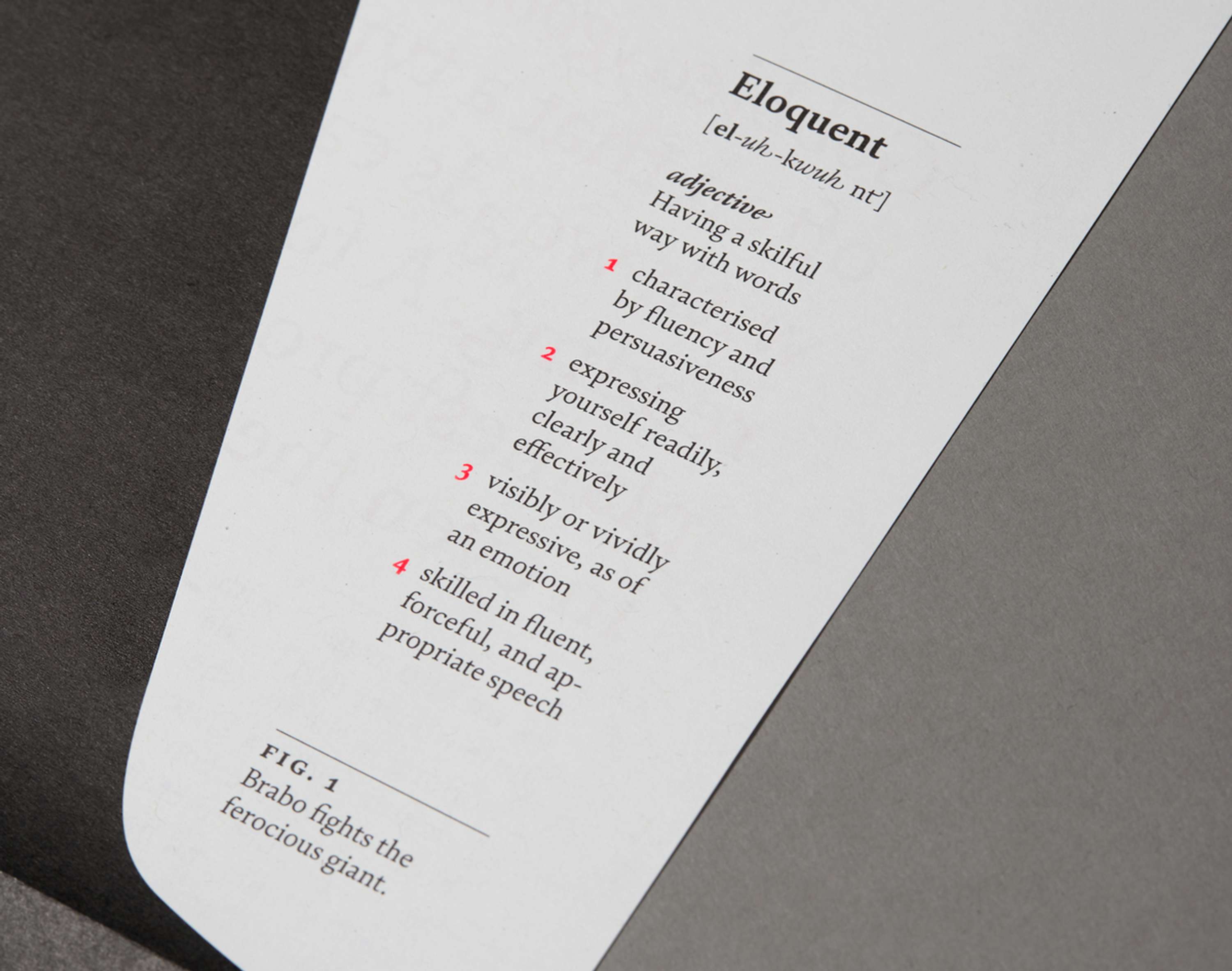 FS Brabo Type Specimen by The Counter Press