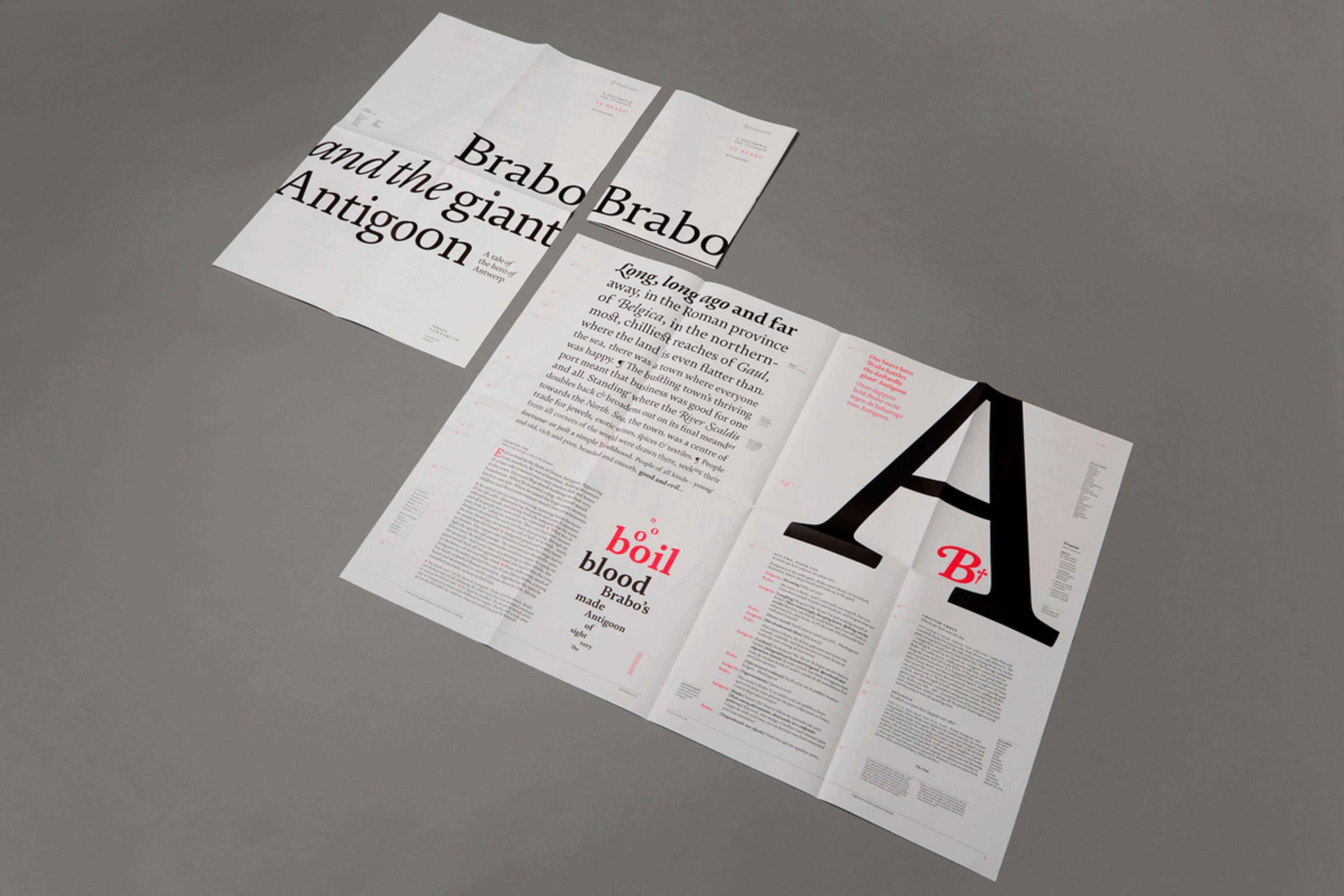 FS Brabo Type Specimen by The Counter Press