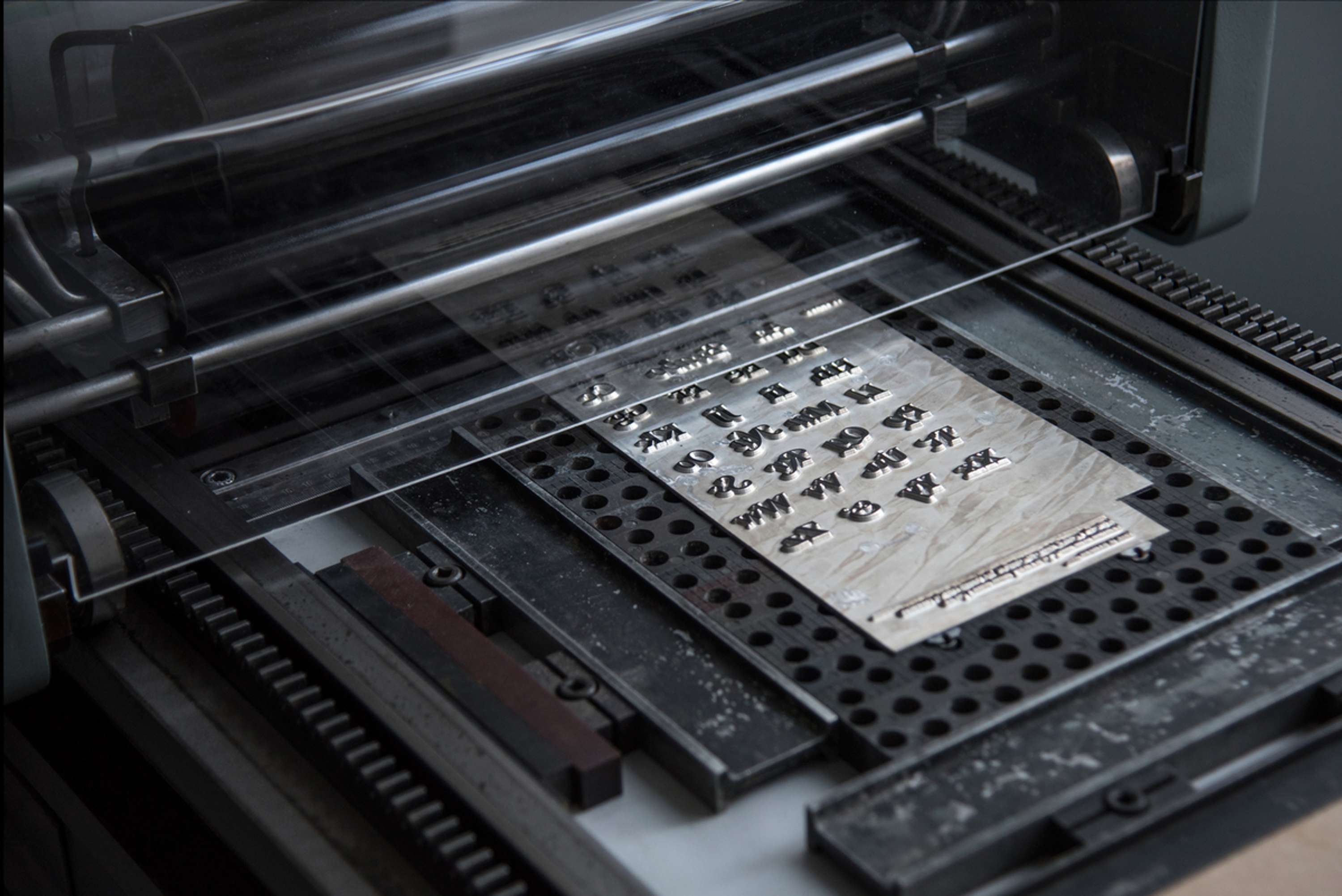 Fontsmith FS Brabo Limited Edition print by The Counter Press