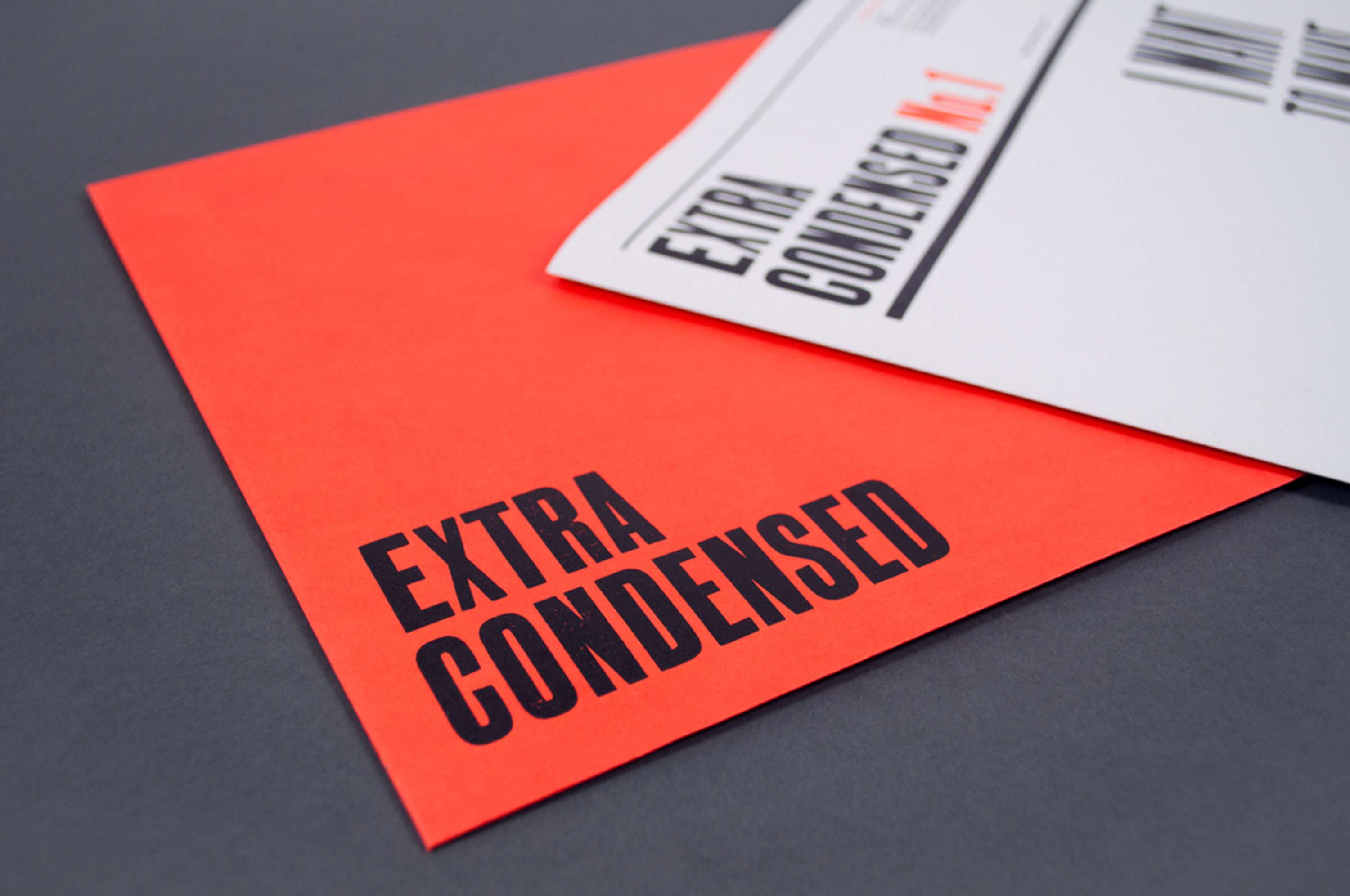 Extra Condensed No.1 by The Counter Press
