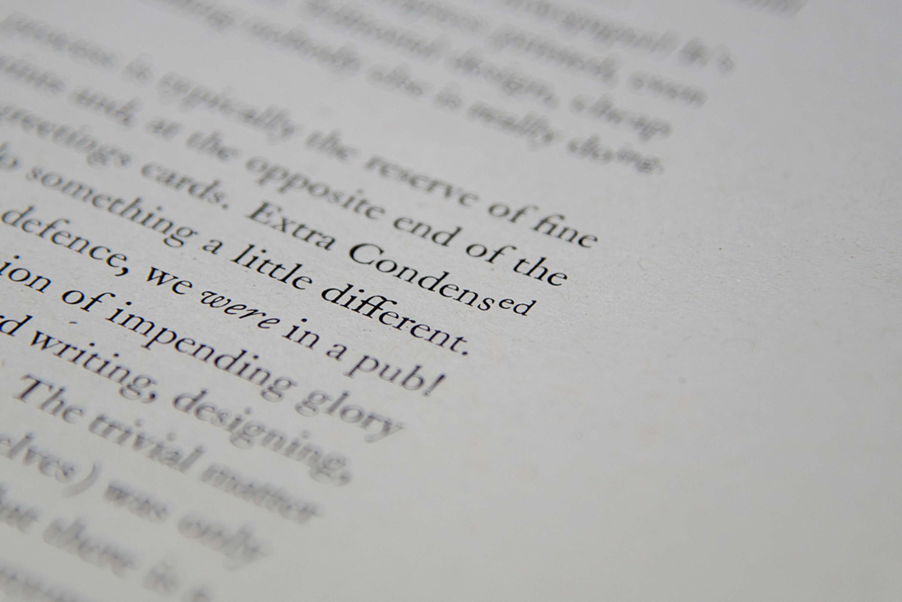 Extra Condensed No.2 by The Counter Press